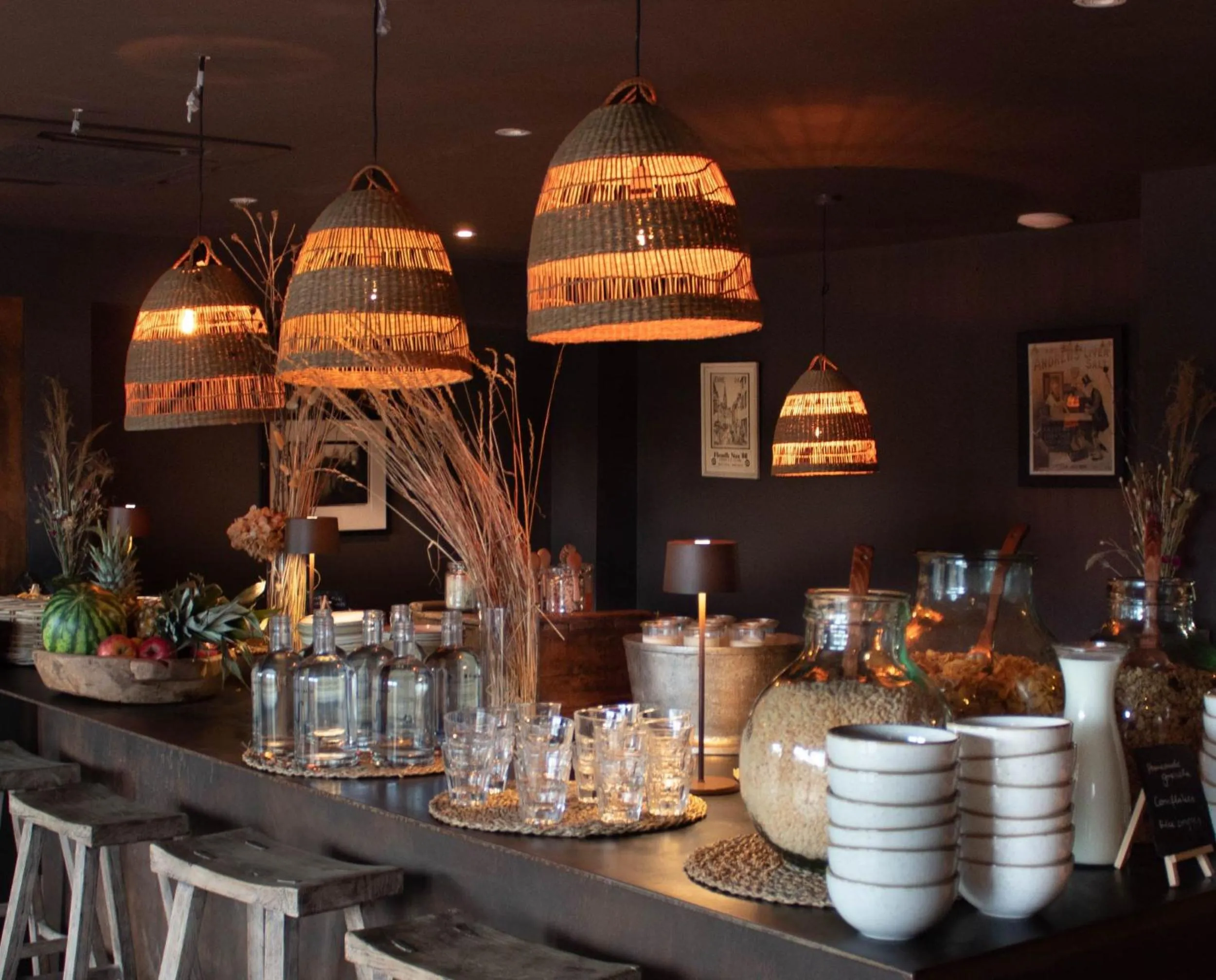 Food and drinks in Fiddle + Bow Hotel