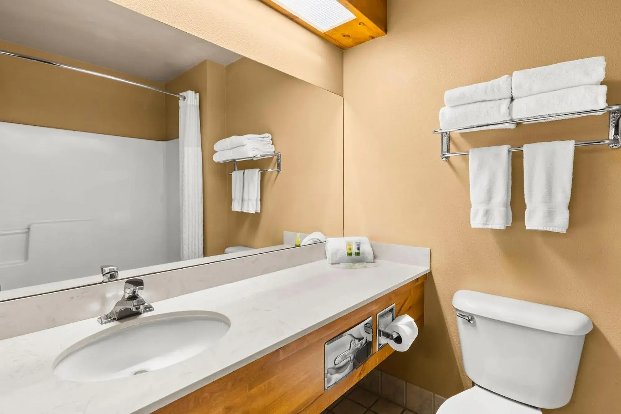 Bathroom in Bitterroot River Inn and Conference Center Bathroom in Bitterroot River Inn and Conference Center