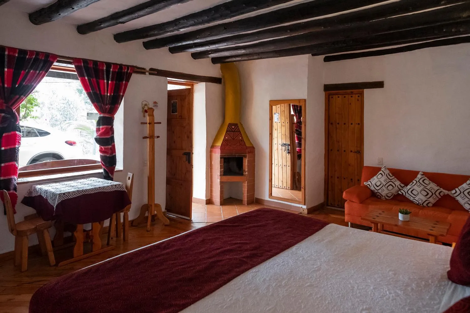 Photo of the whole room, Bed in Hotel Spa Casa de Adobe Villa de Leyva