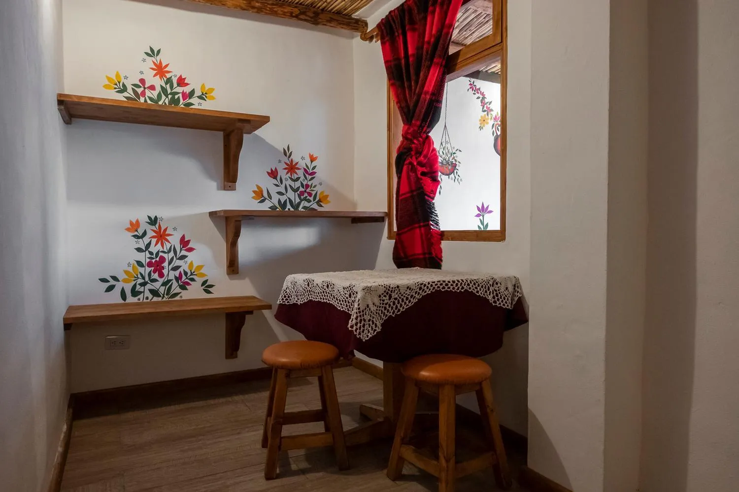 Decorative detail in Hotel Spa Casa de Adobe Villa de Leyva