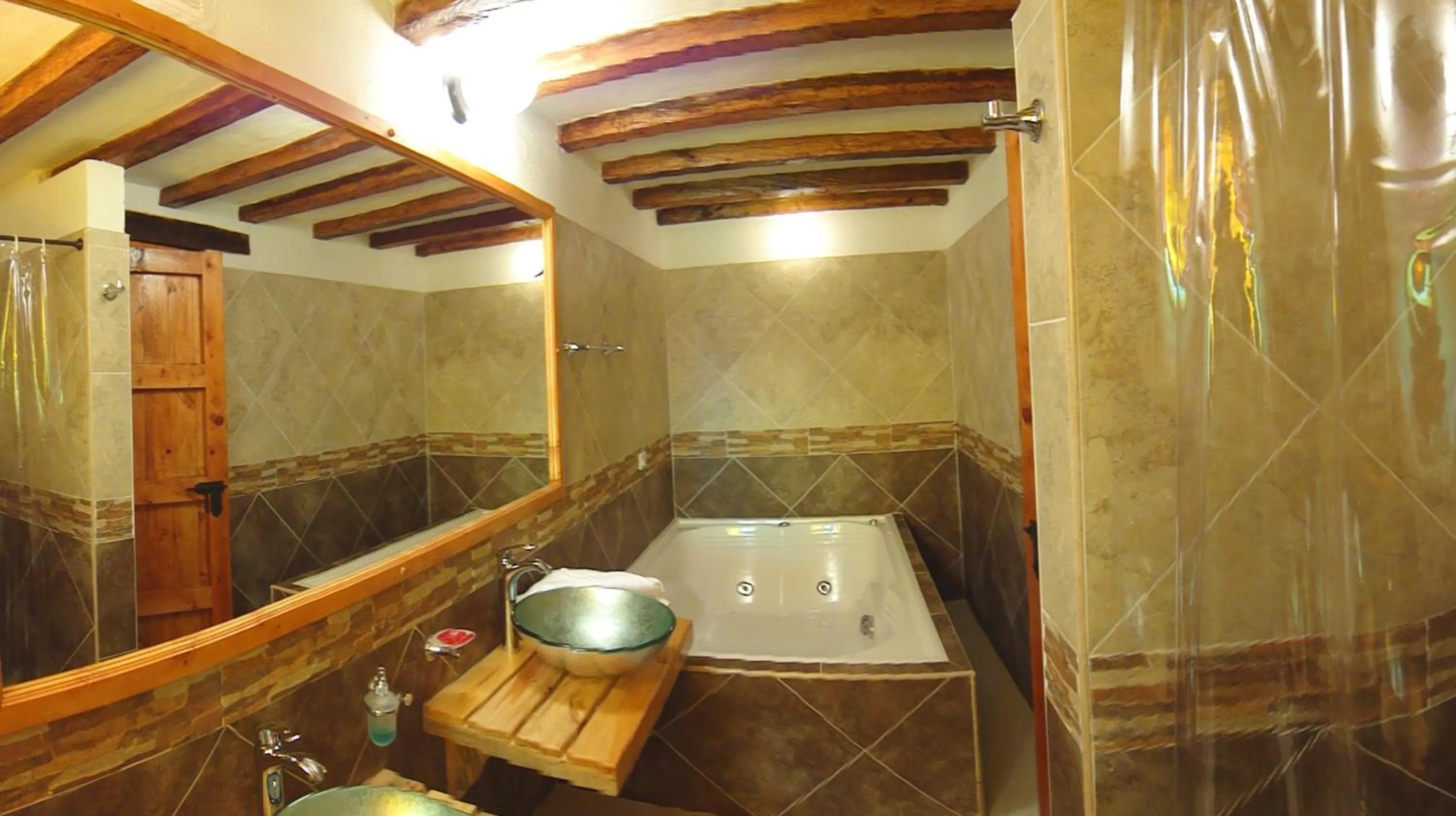 Bathroom in Hotel Spa Casa de Adobe Villa de Leyva