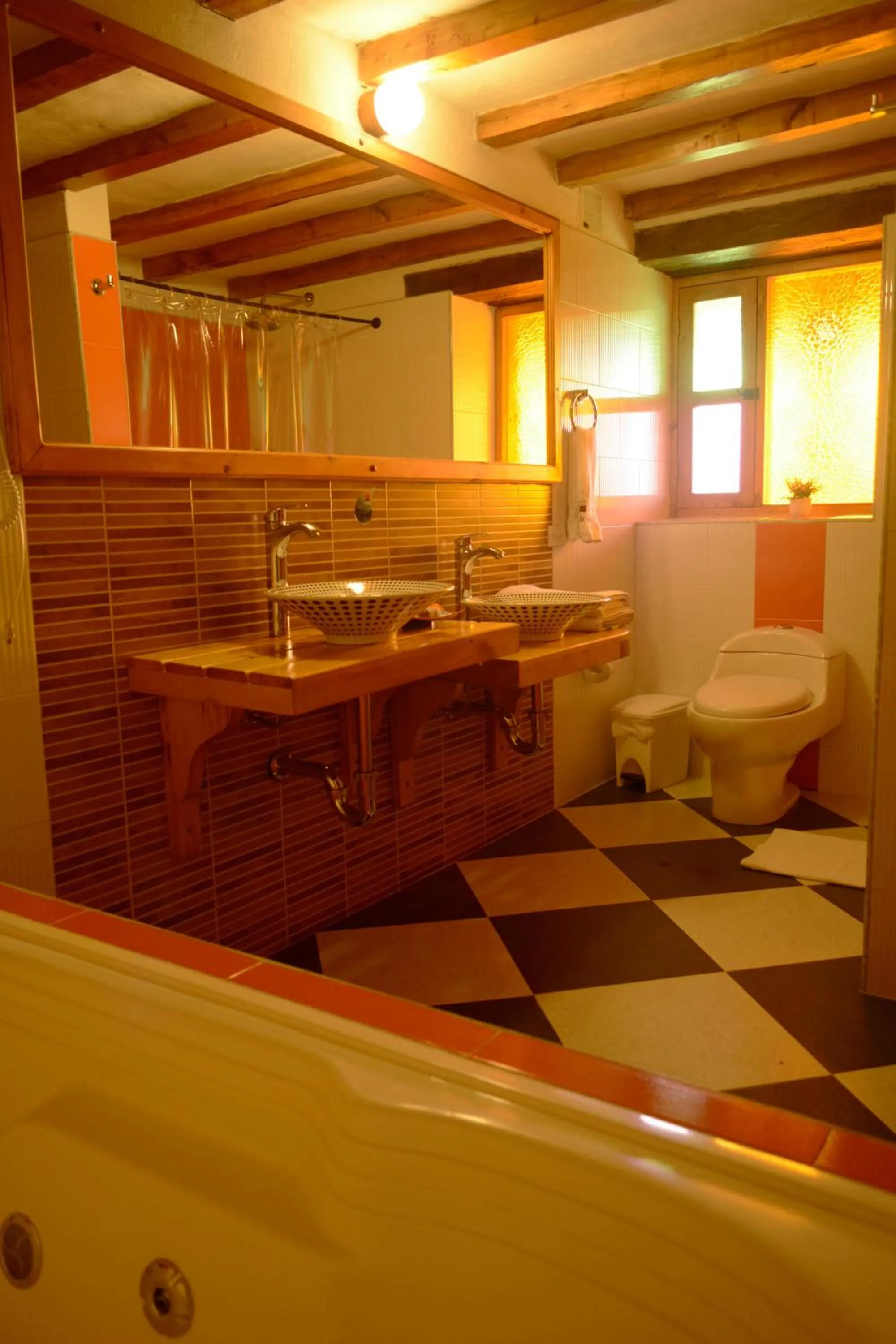 Decorative detail in Hotel Spa Casa de Adobe Villa de Leyva