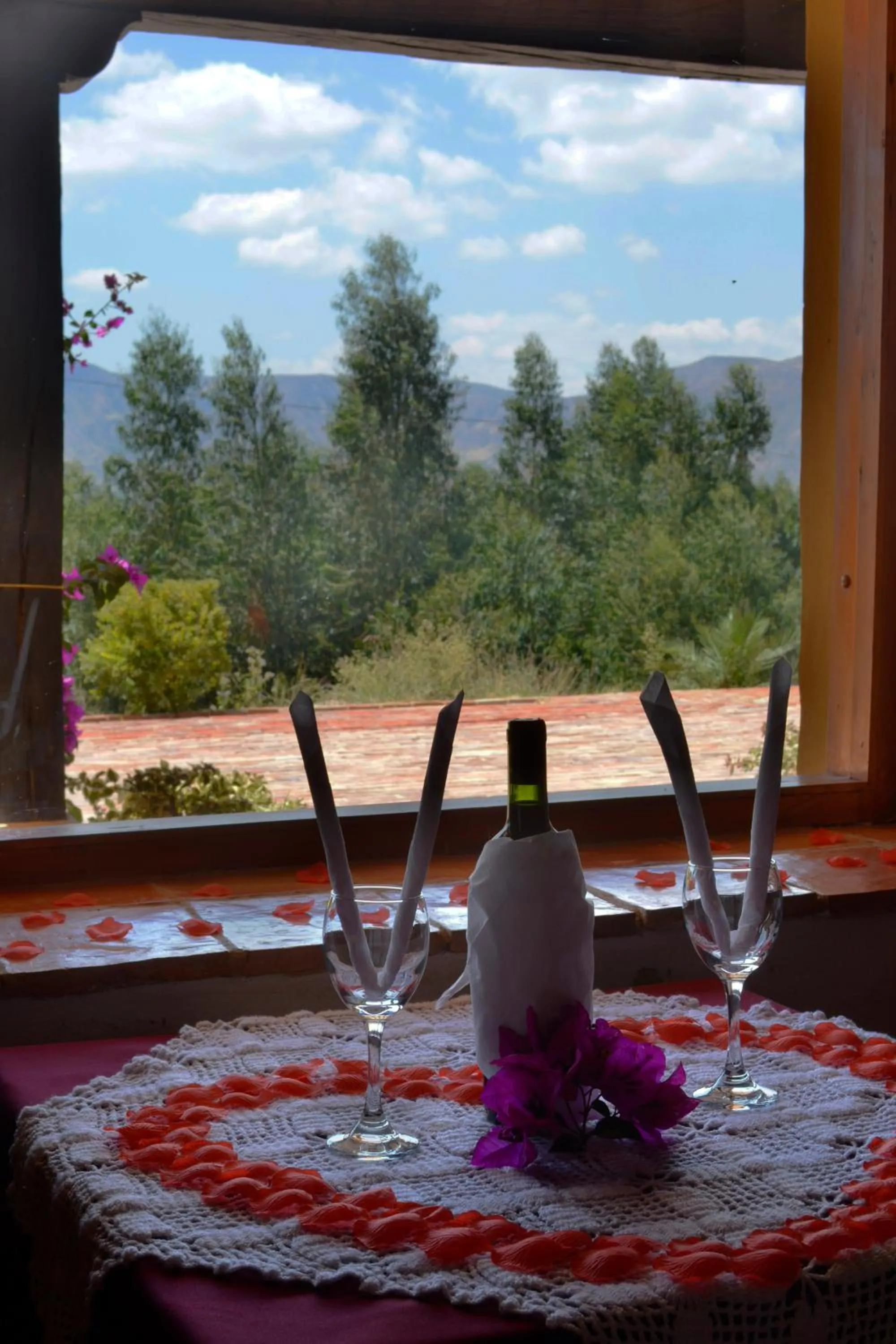 Decorative detail in Hotel Spa Casa de Adobe Villa de Leyva