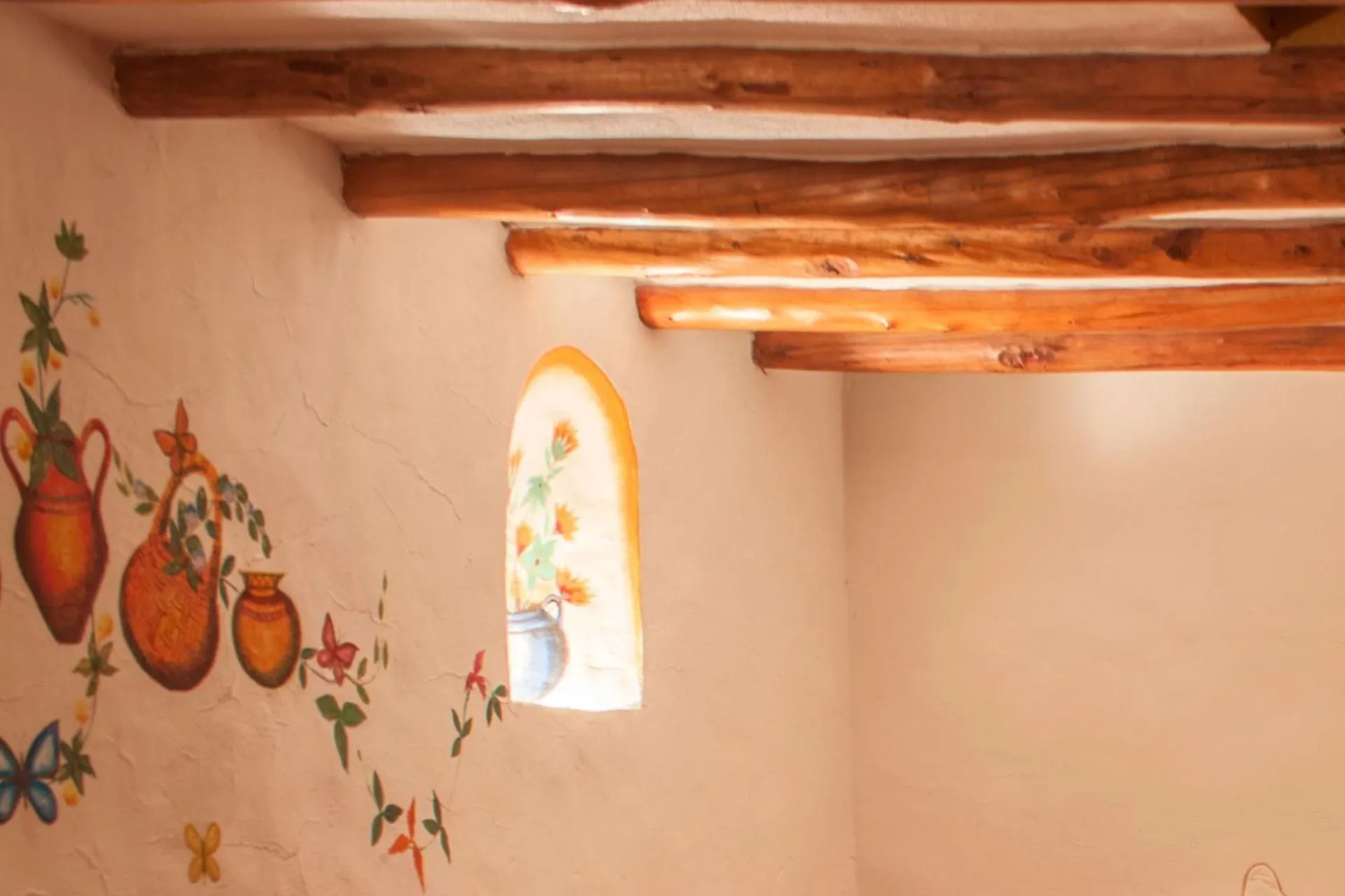 Decorative detail in Hotel Spa Casa de Adobe Villa de Leyva