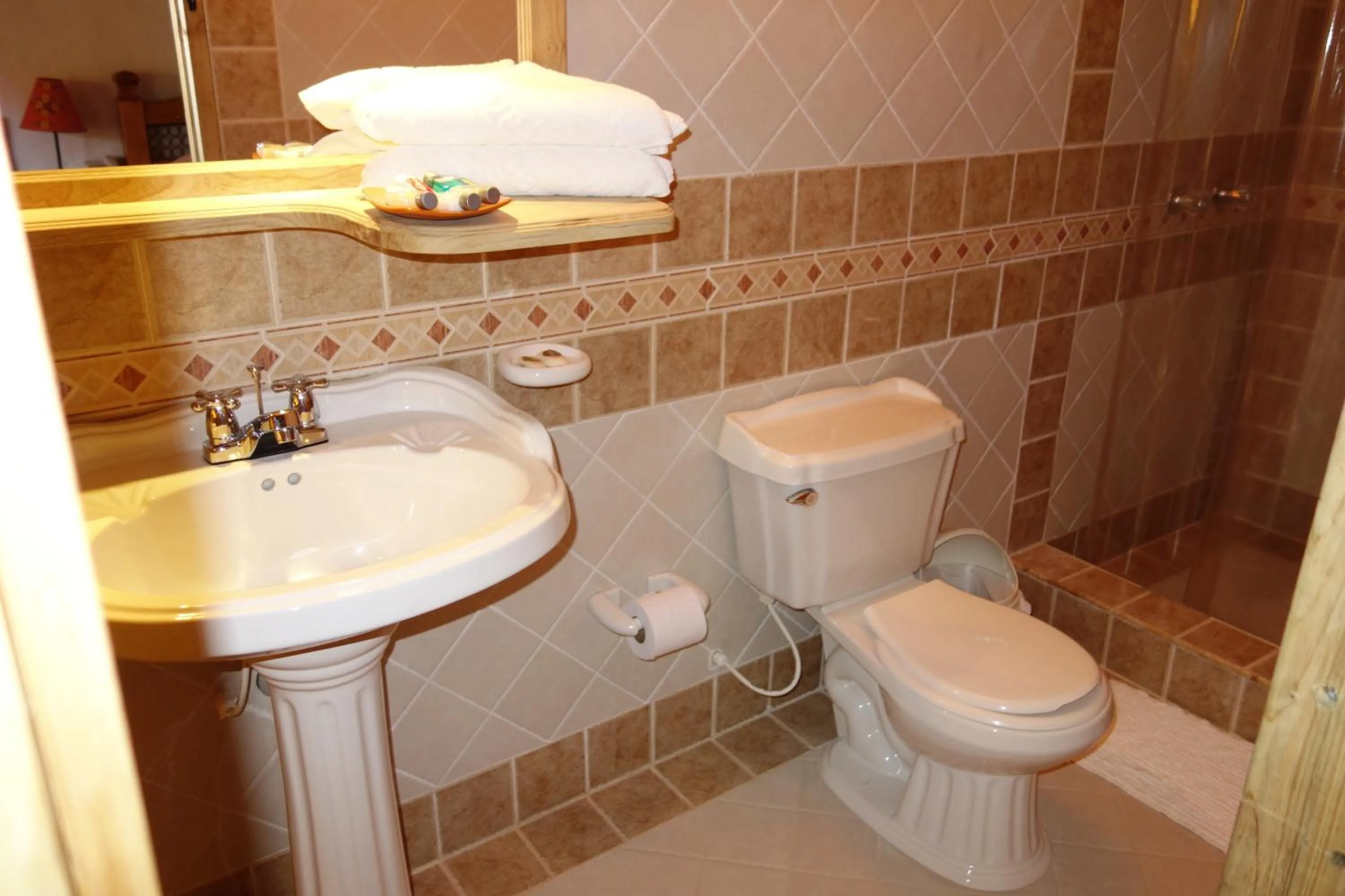 Bathroom in Hotel Spa Casa de Adobe Villa de Leyva