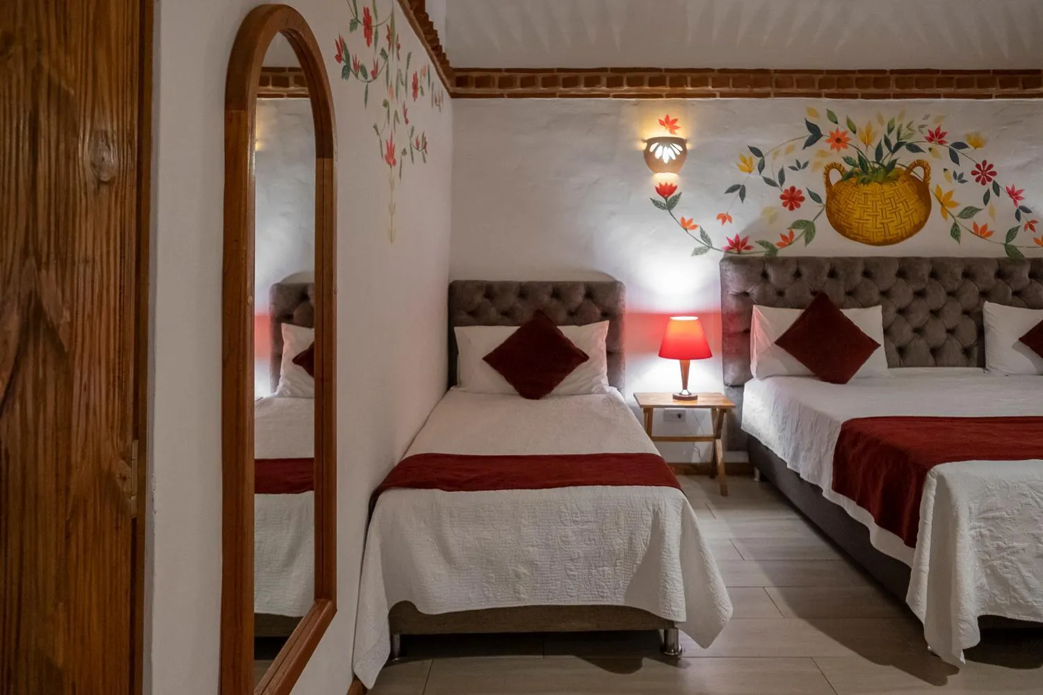 Bedroom, Bed in Hotel Spa Casa de Adobe Villa de Leyva