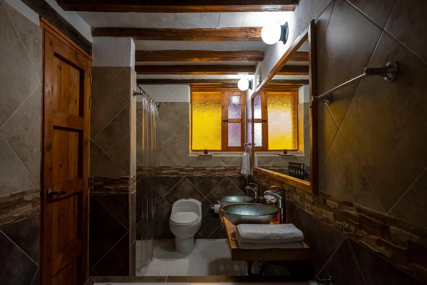 Bathroom in Hotel Spa Casa de Adobe Villa de Leyva