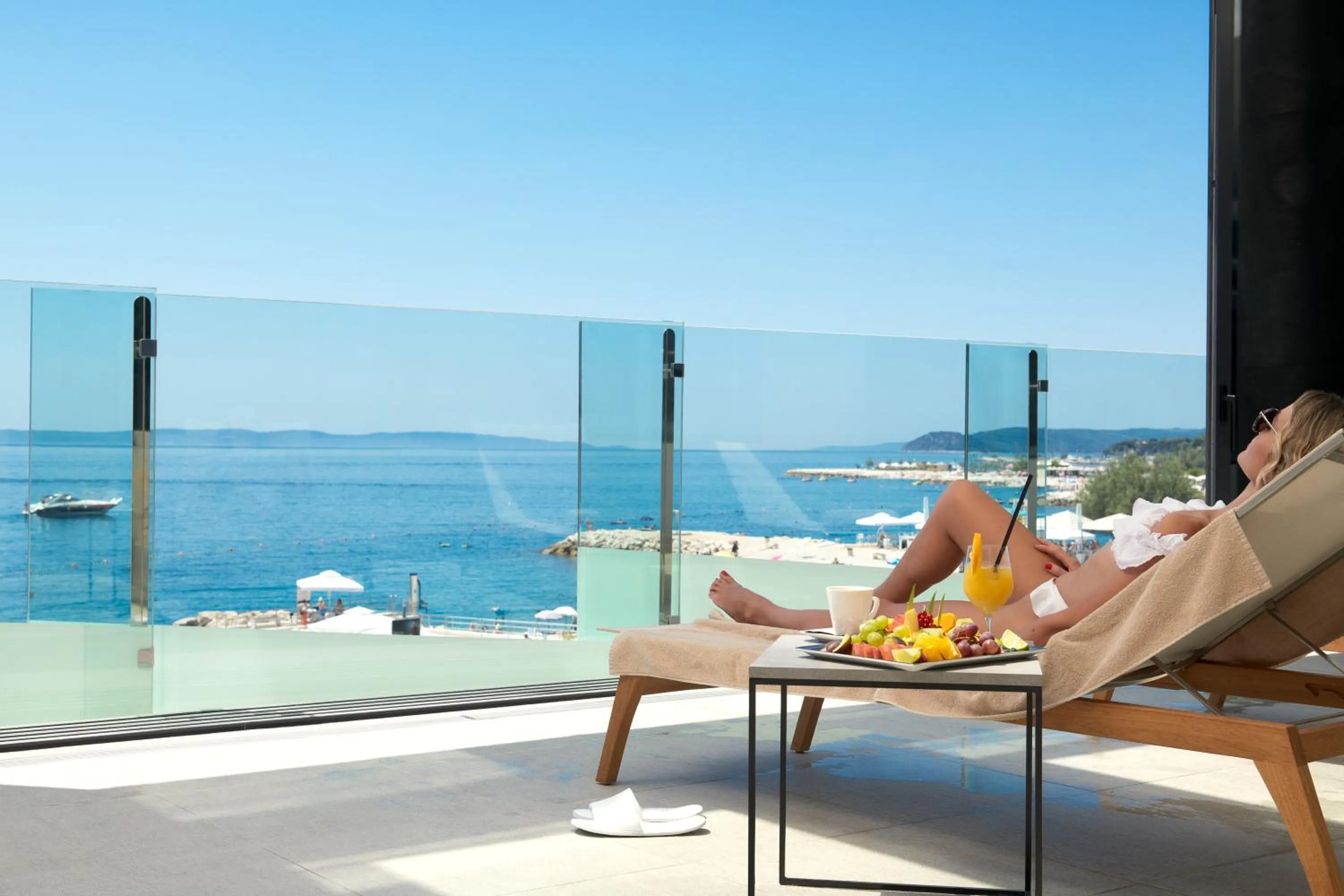 Beach in Amphora Hotel