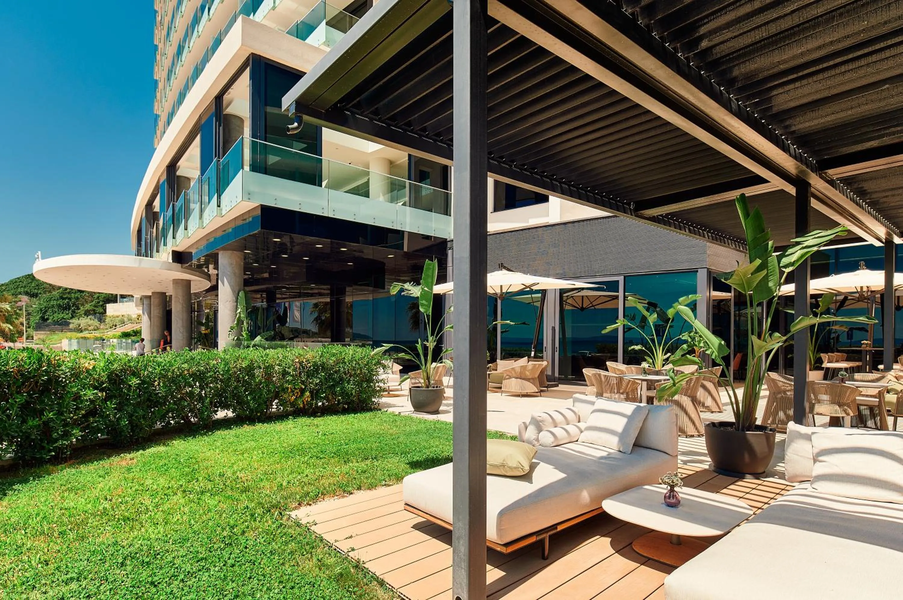 Balcony/Terrace in Amphora Hotel
