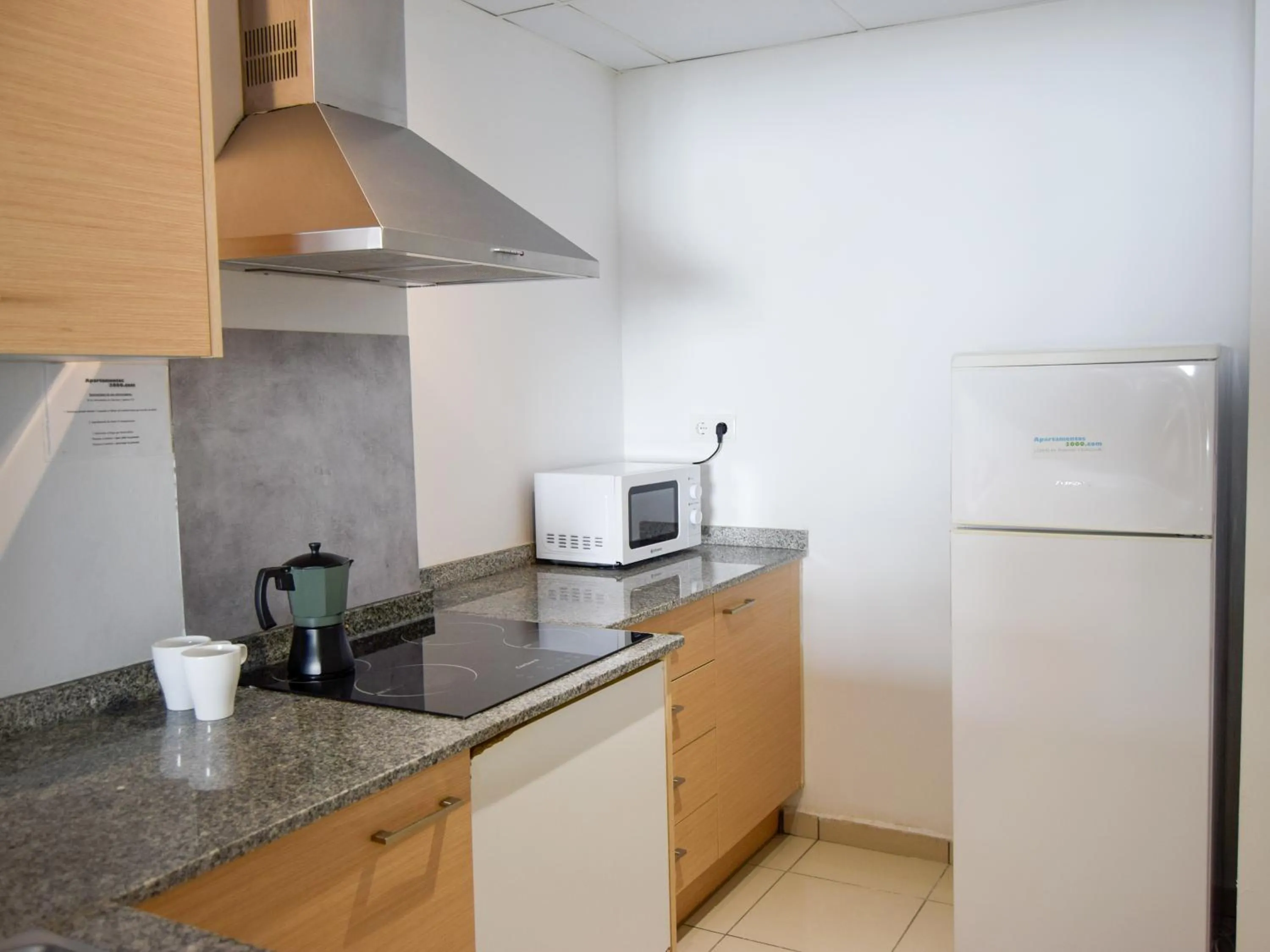 Kitchen or kitchenette in Apartamentos Playa de Benicarló 3000