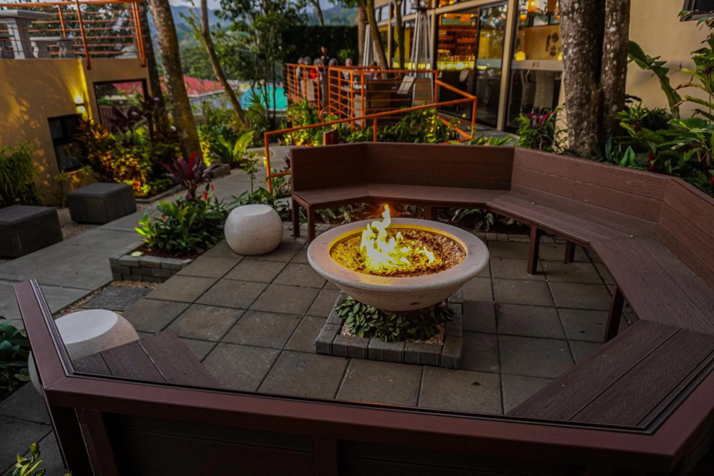 Patio in Sibu Boutique Hotel