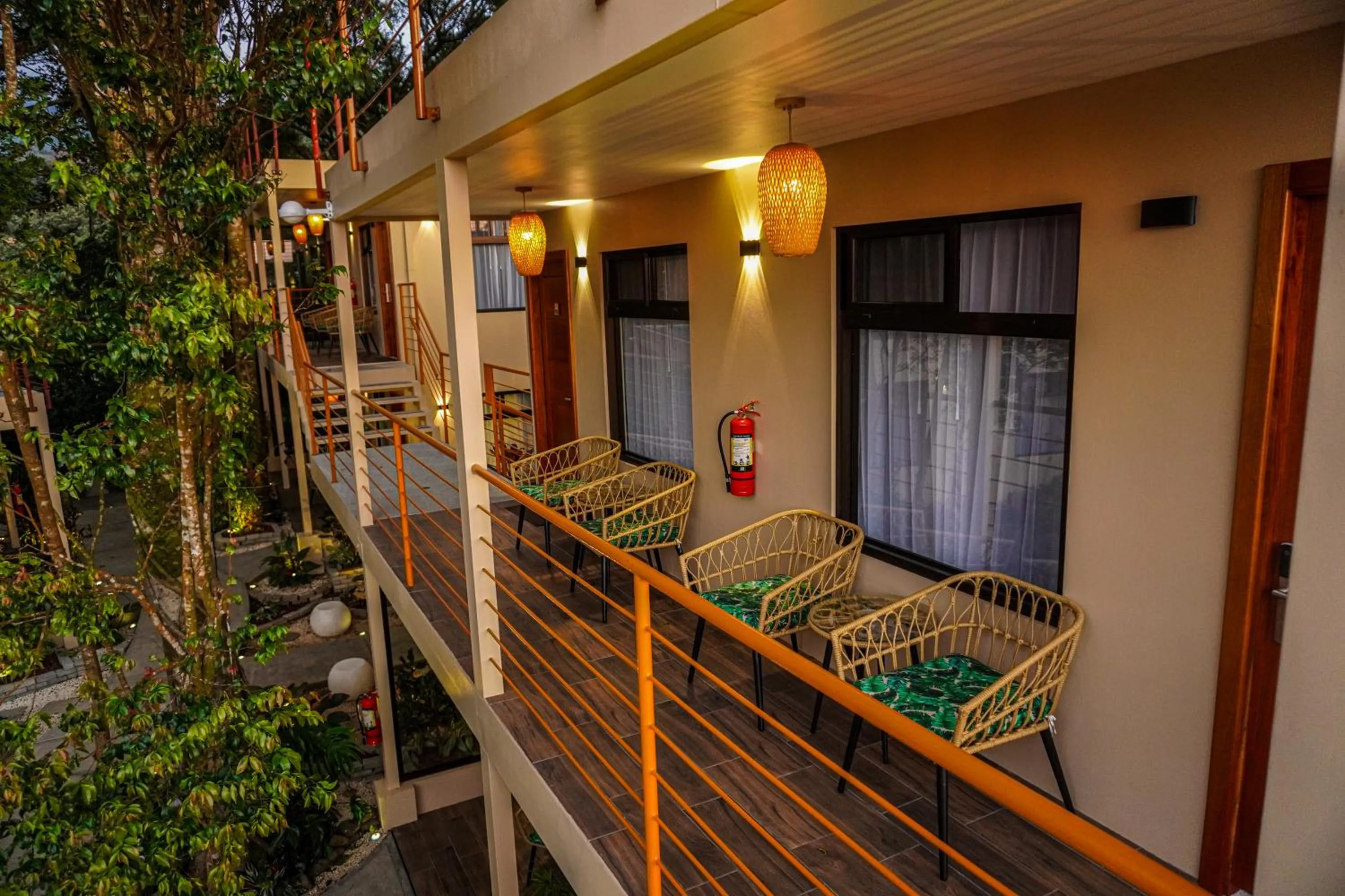 Balcony/Terrace in Sibu Boutique Hotel