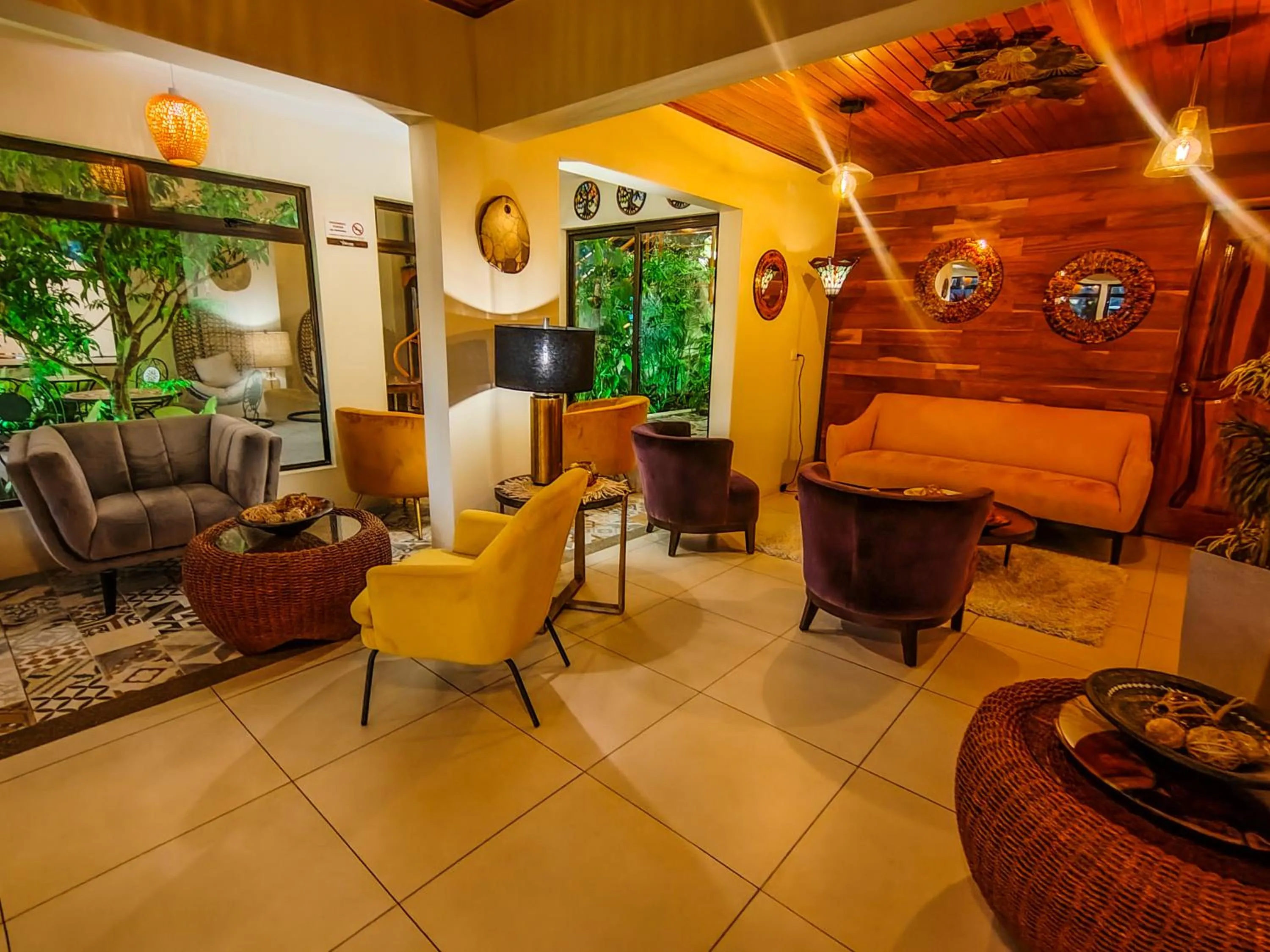 Living room in Sibu Boutique Hotel