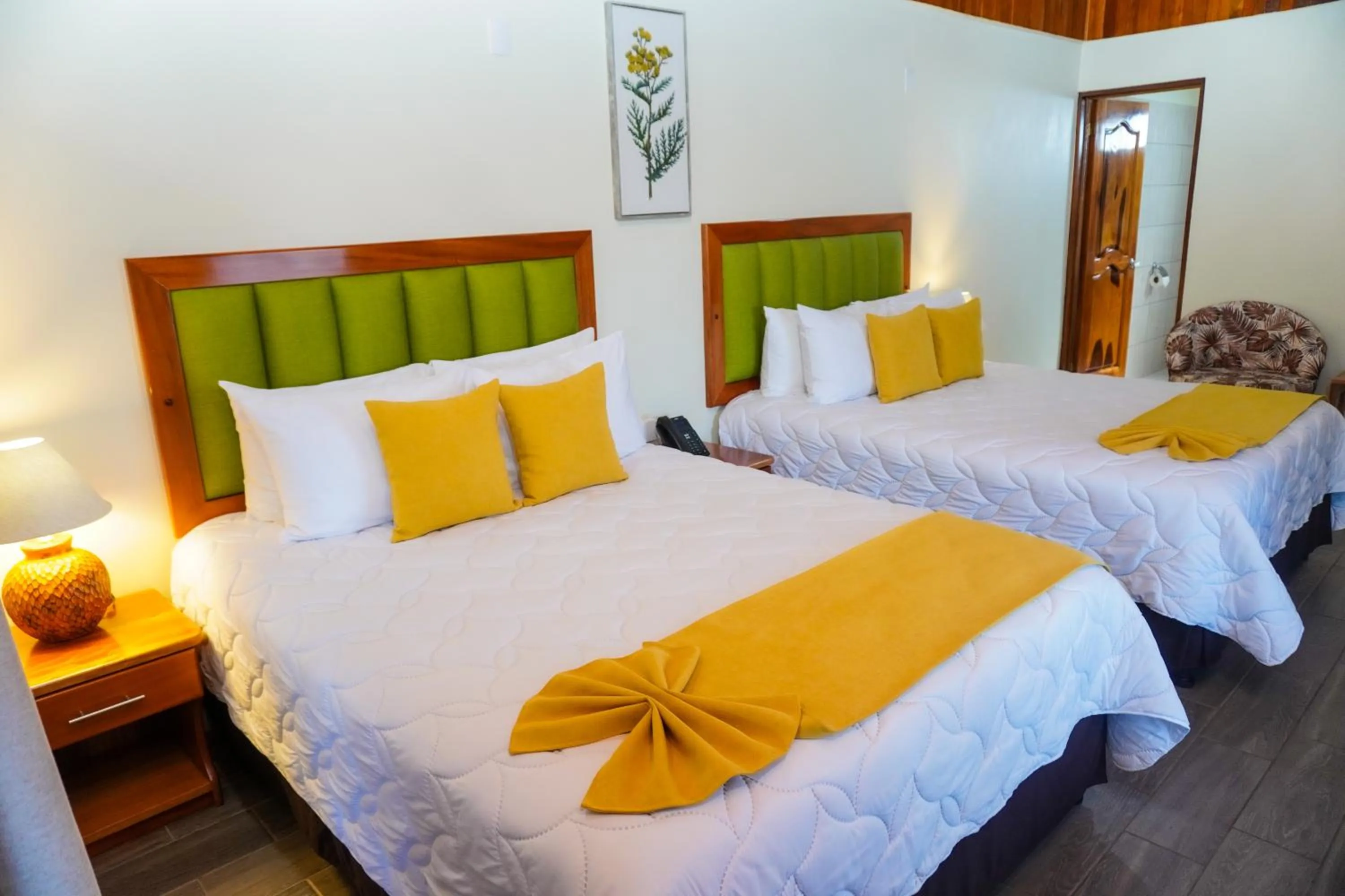 Bed in Sibu Boutique Hotel