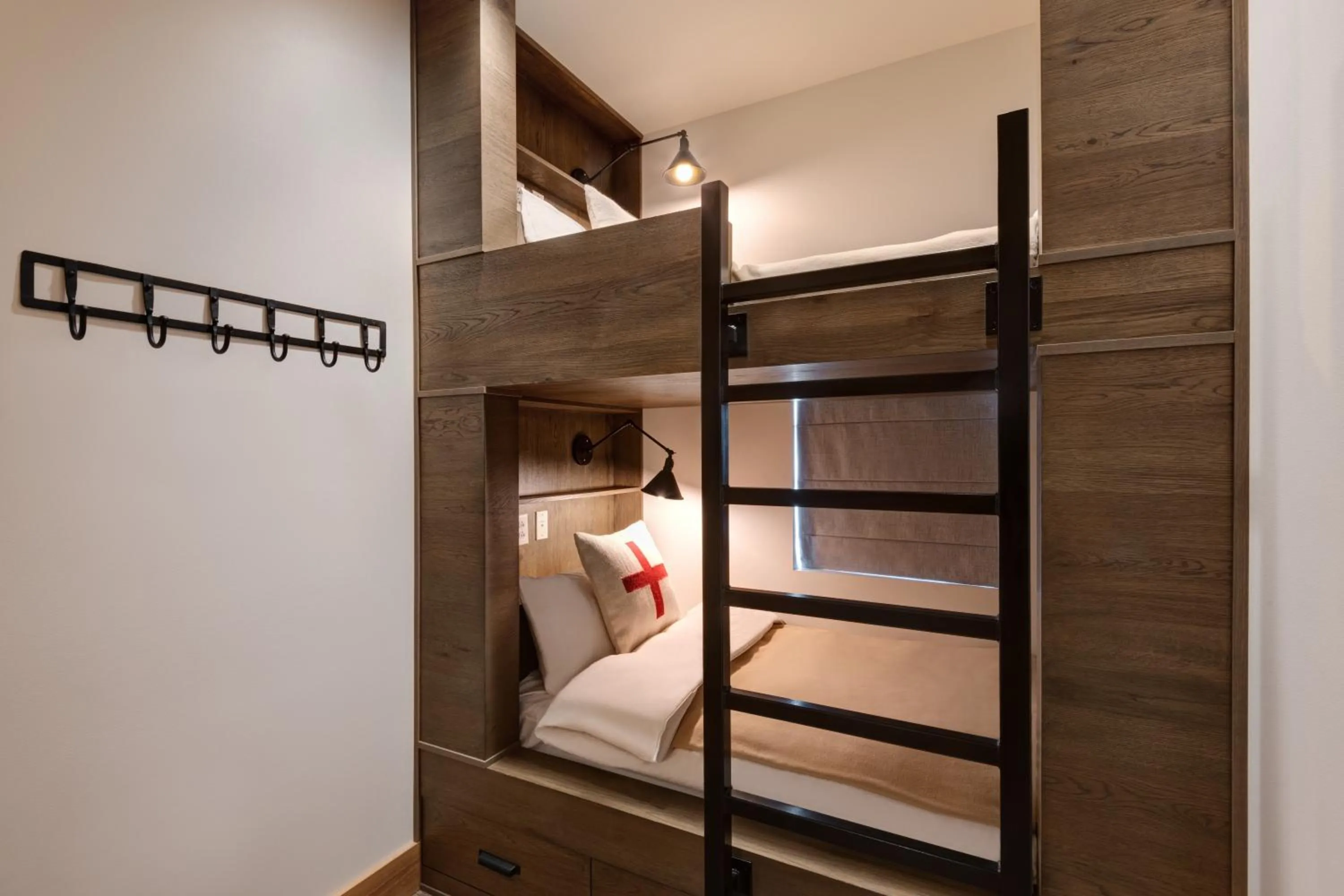 bunk bed, Bed in The Snowpine Lodge