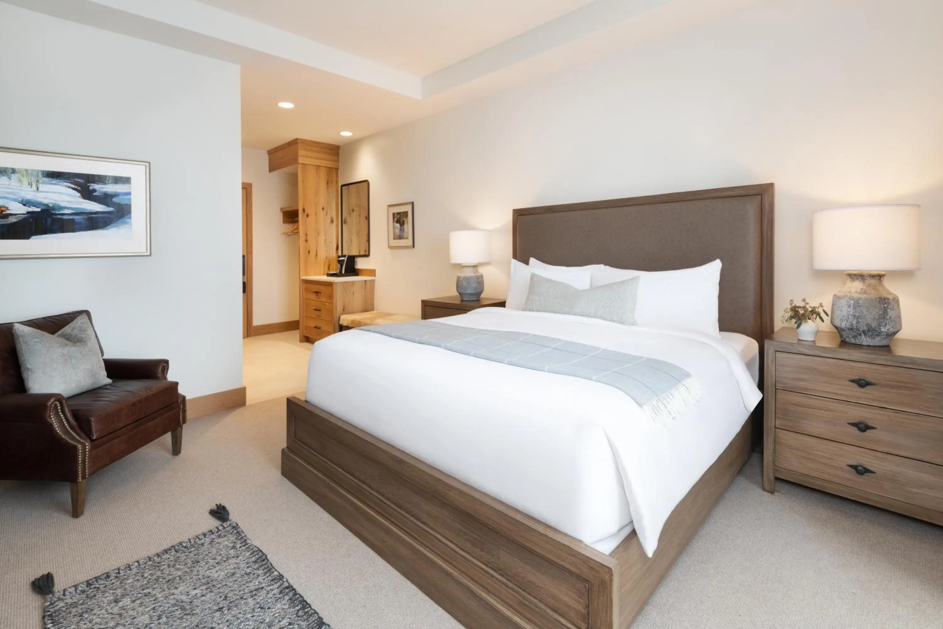 Bedroom, Bed in The Snowpine Lodge