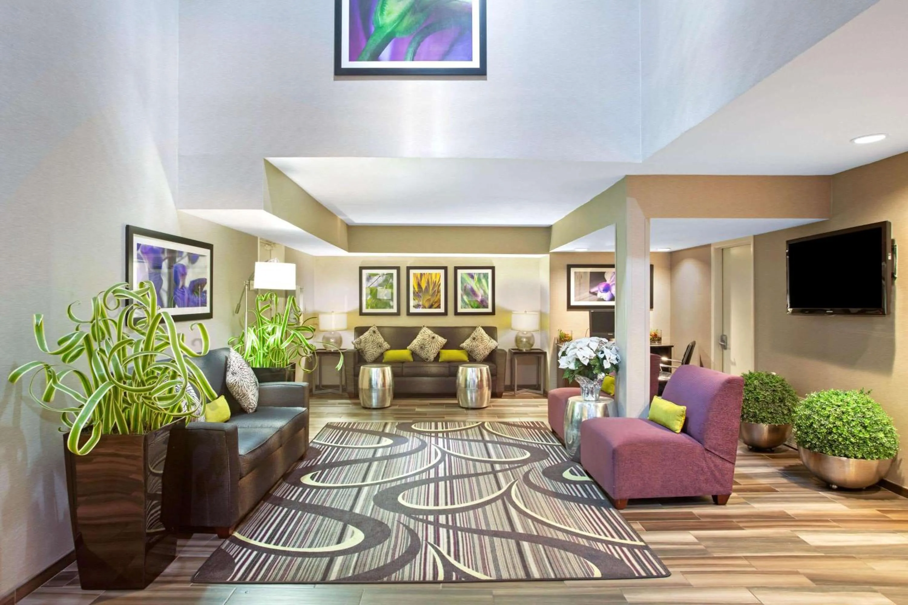 Lobby or reception in La Quinta Inn by Wyndham San Marcos