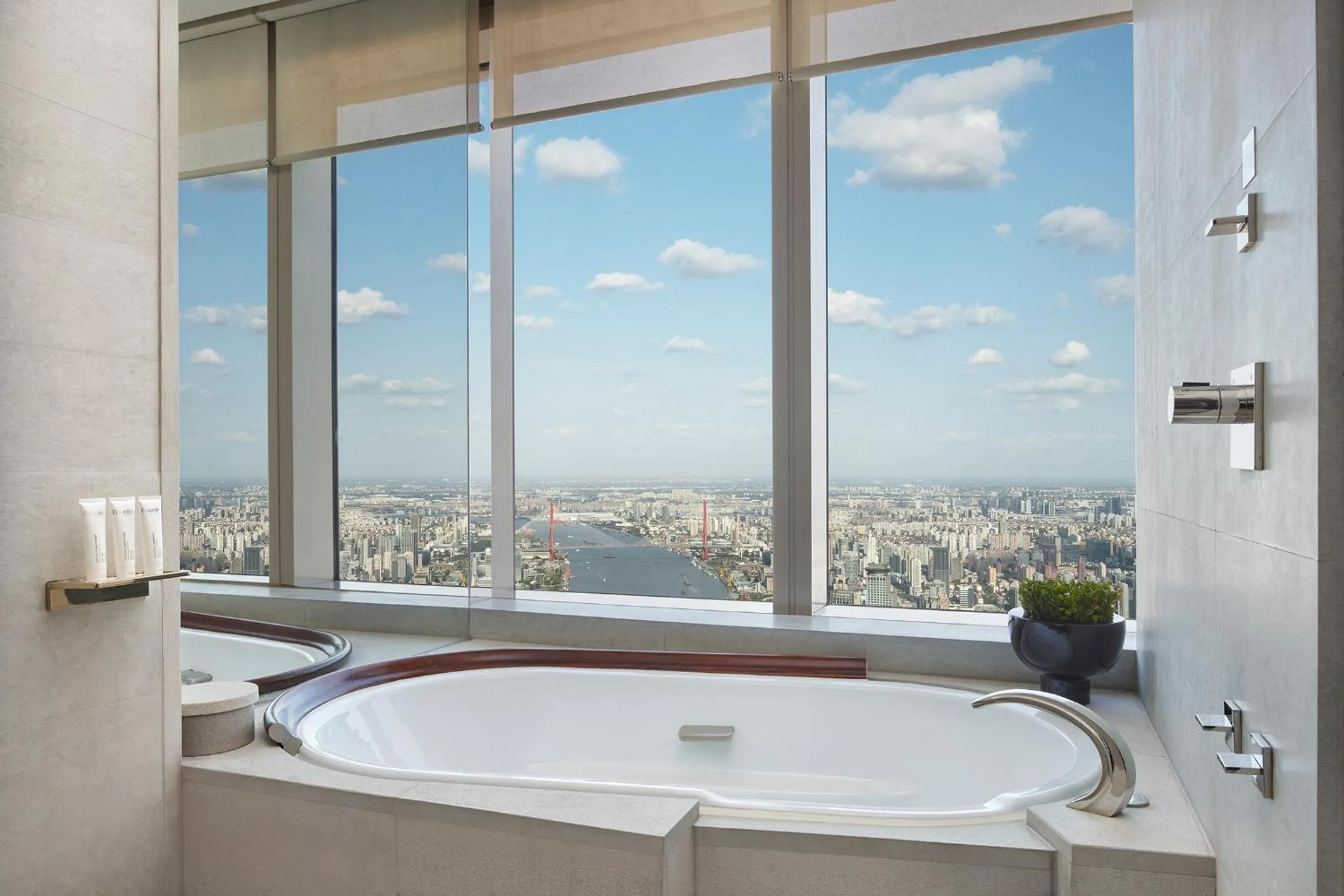 Bath in Park Hyatt Shanghai