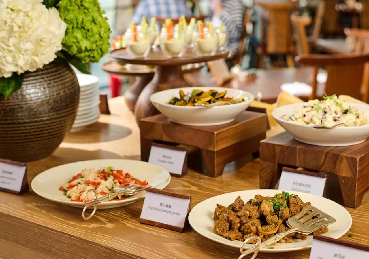 Breakfast in Park Hyatt Shanghai