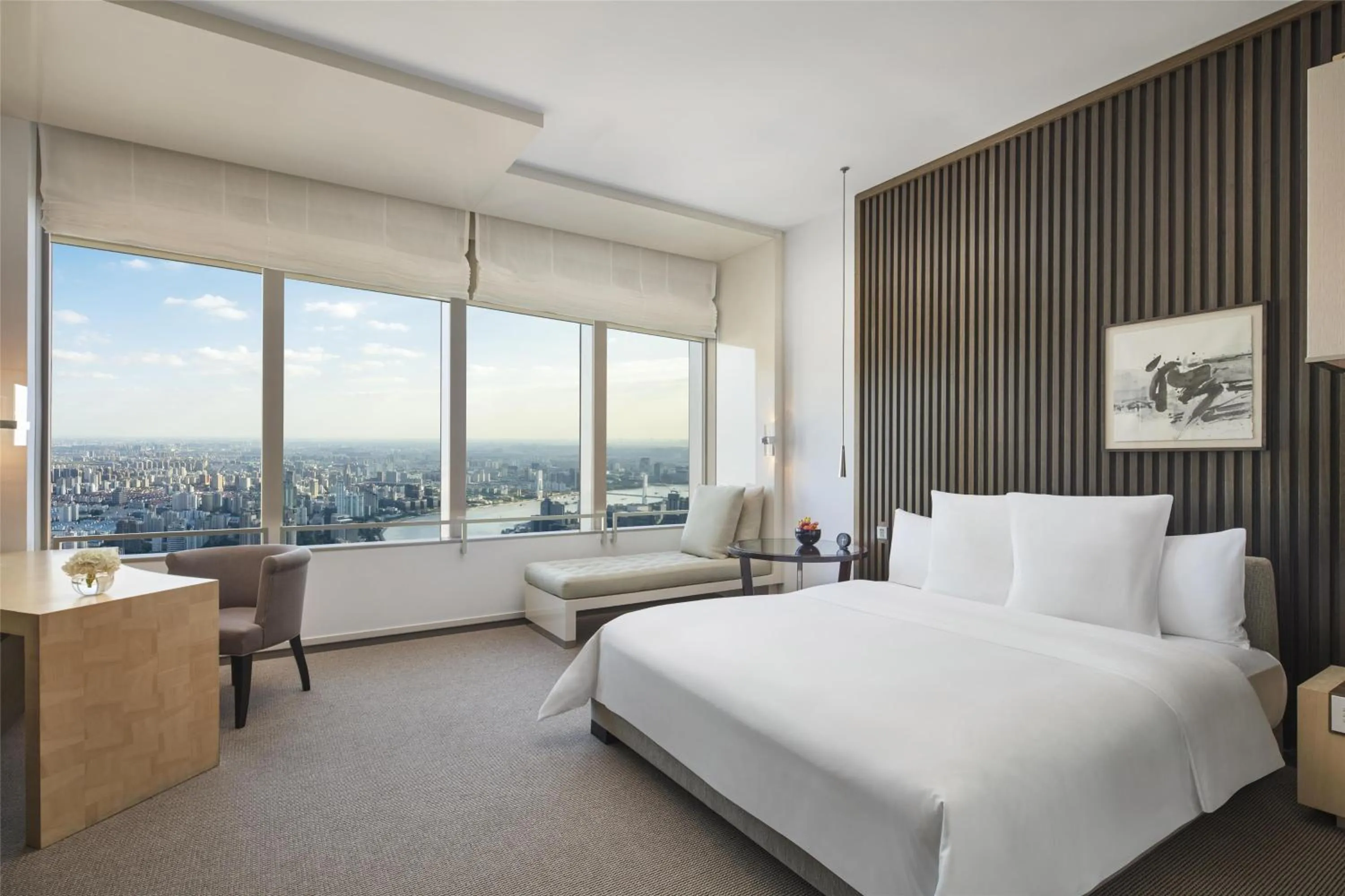 Bedroom, Bed in Park Hyatt Shanghai