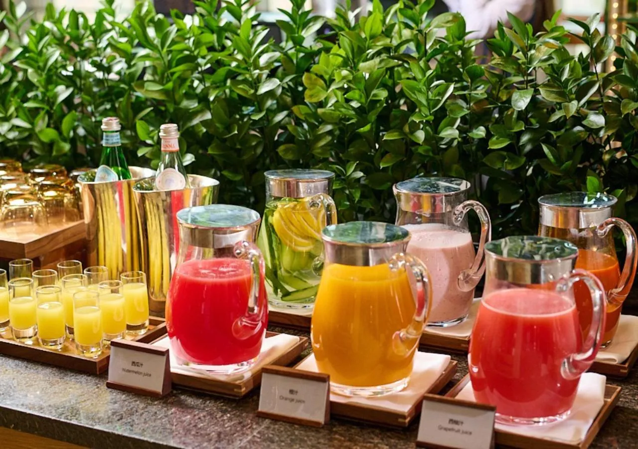 Breakfast in Park Hyatt Shanghai