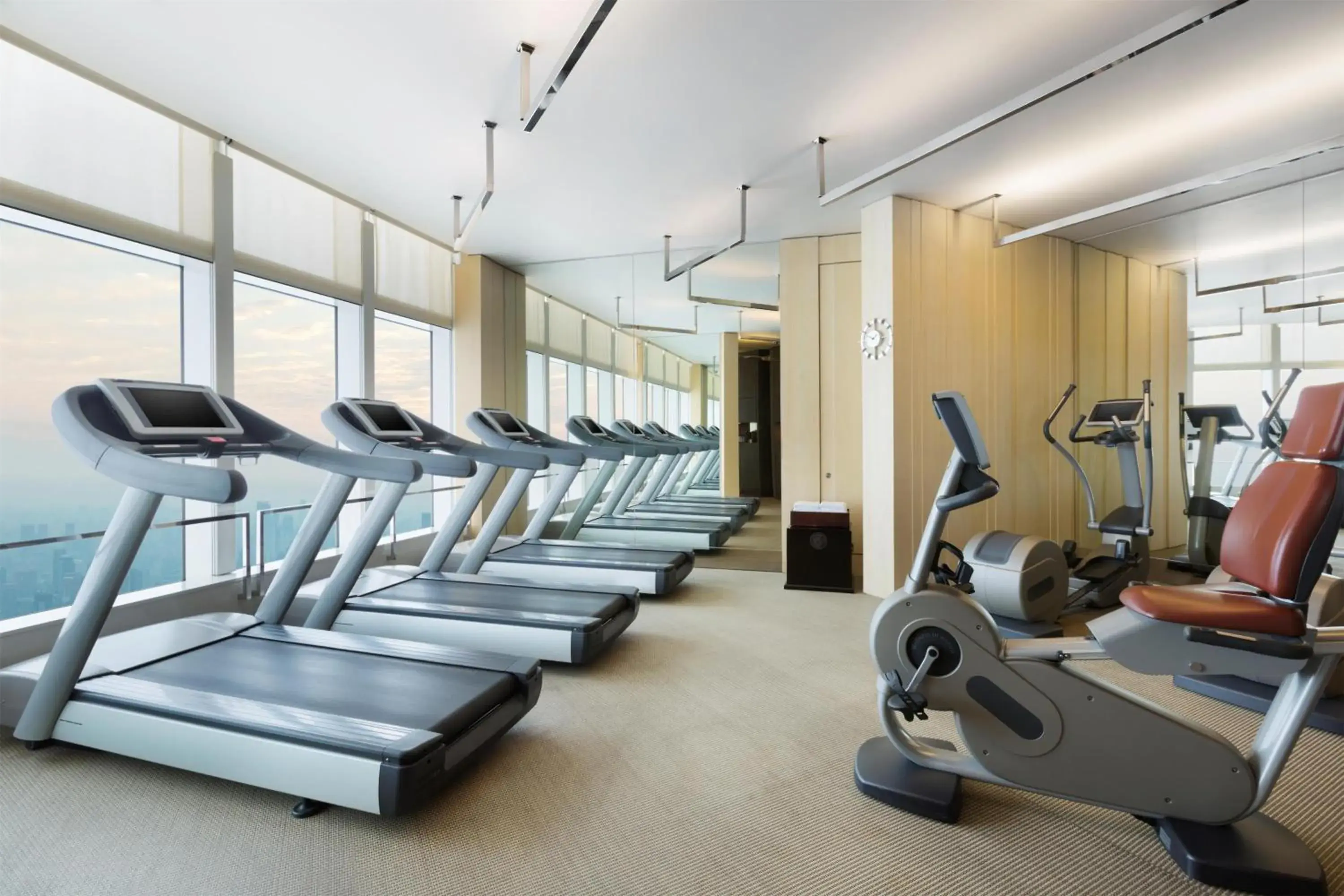 Fitness centre/facilities in Park Hyatt Shanghai Fitness centre/facilities in Park Hyatt Shanghai