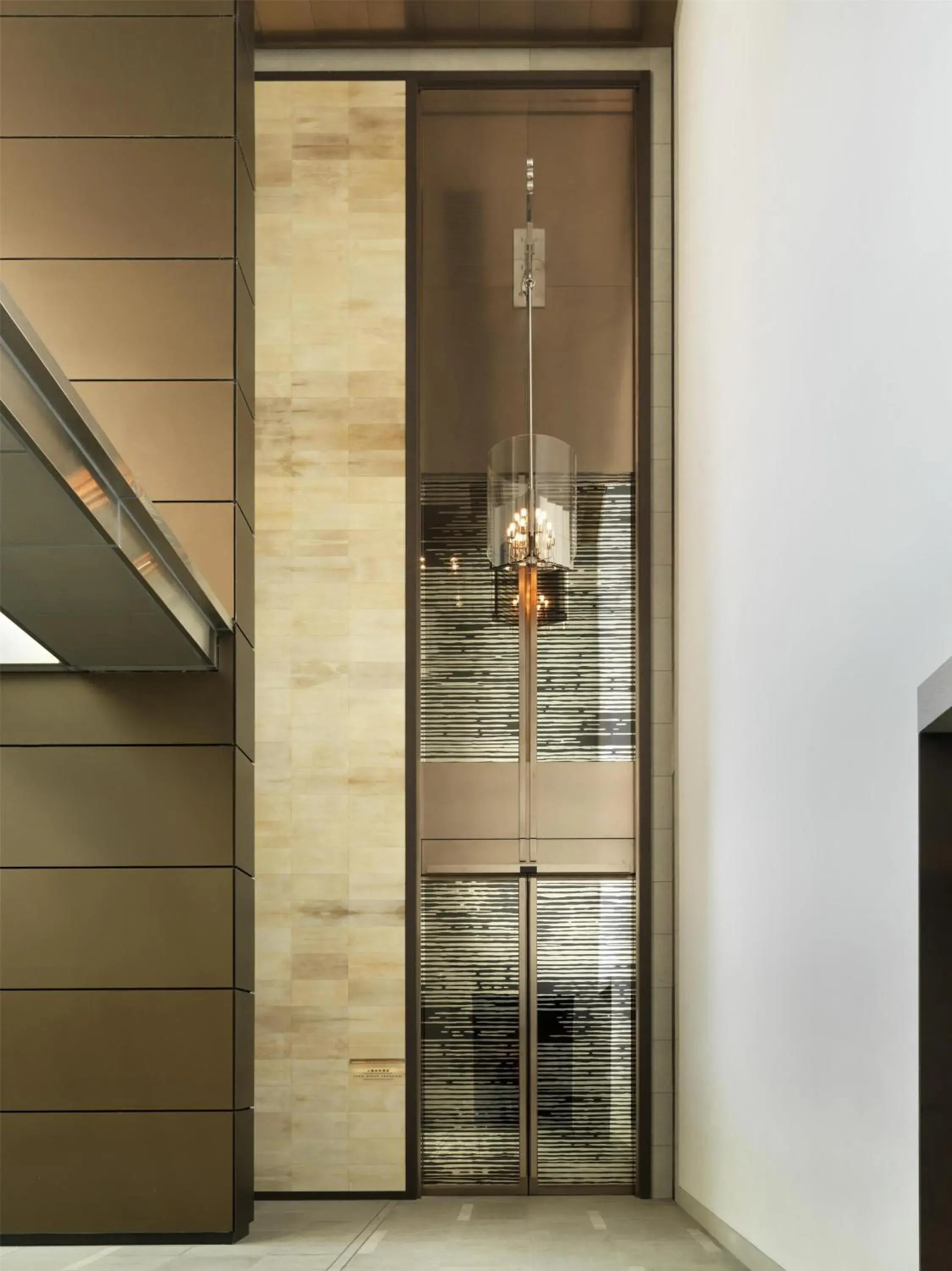 Facade/entrance in Park Hyatt Shanghai Facade/entrance in Park Hyatt Shanghai