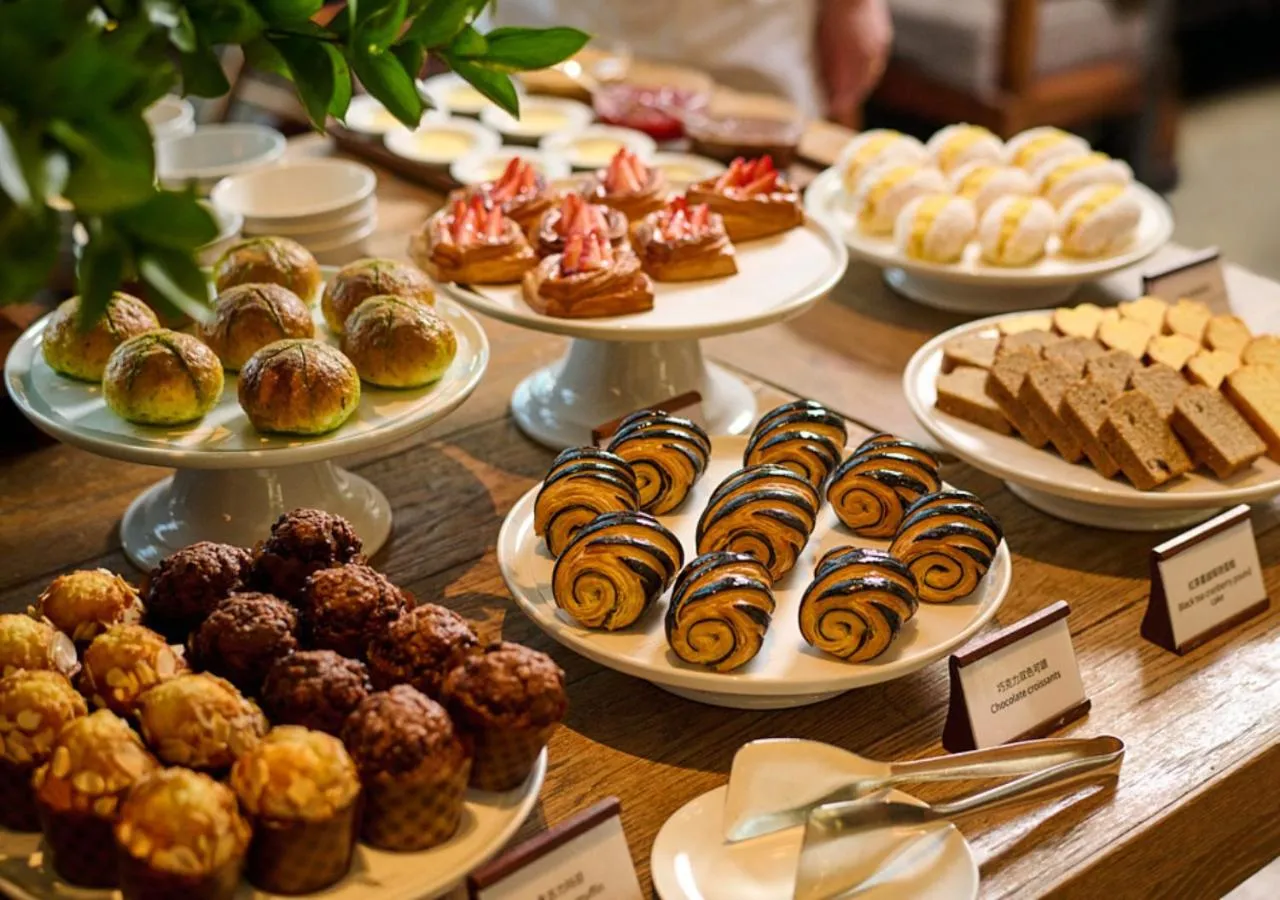 Breakfast in Park Hyatt Shanghai