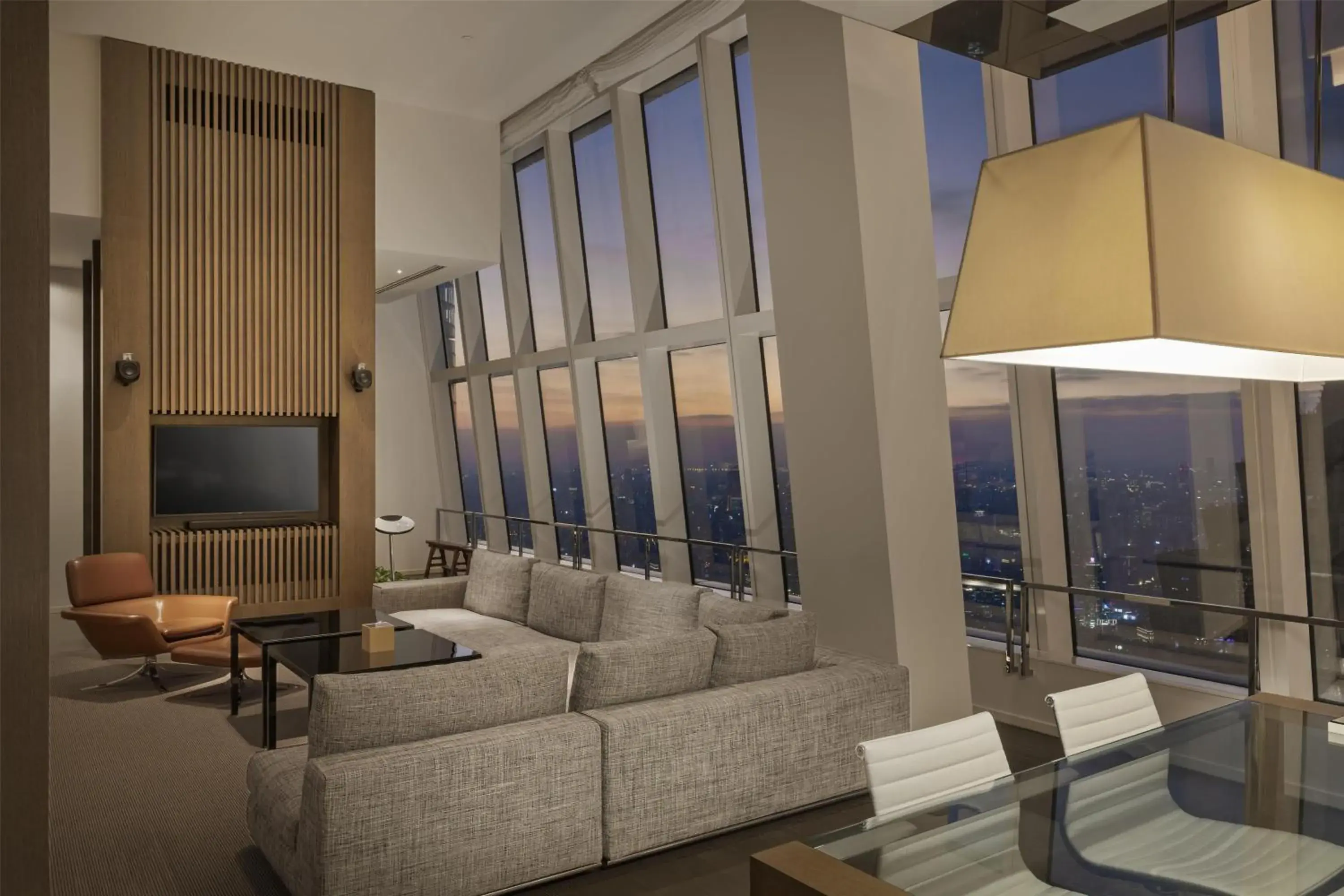 Photo of the whole room in Park Hyatt Shanghai Photo of the whole room in Park Hyatt Shanghai