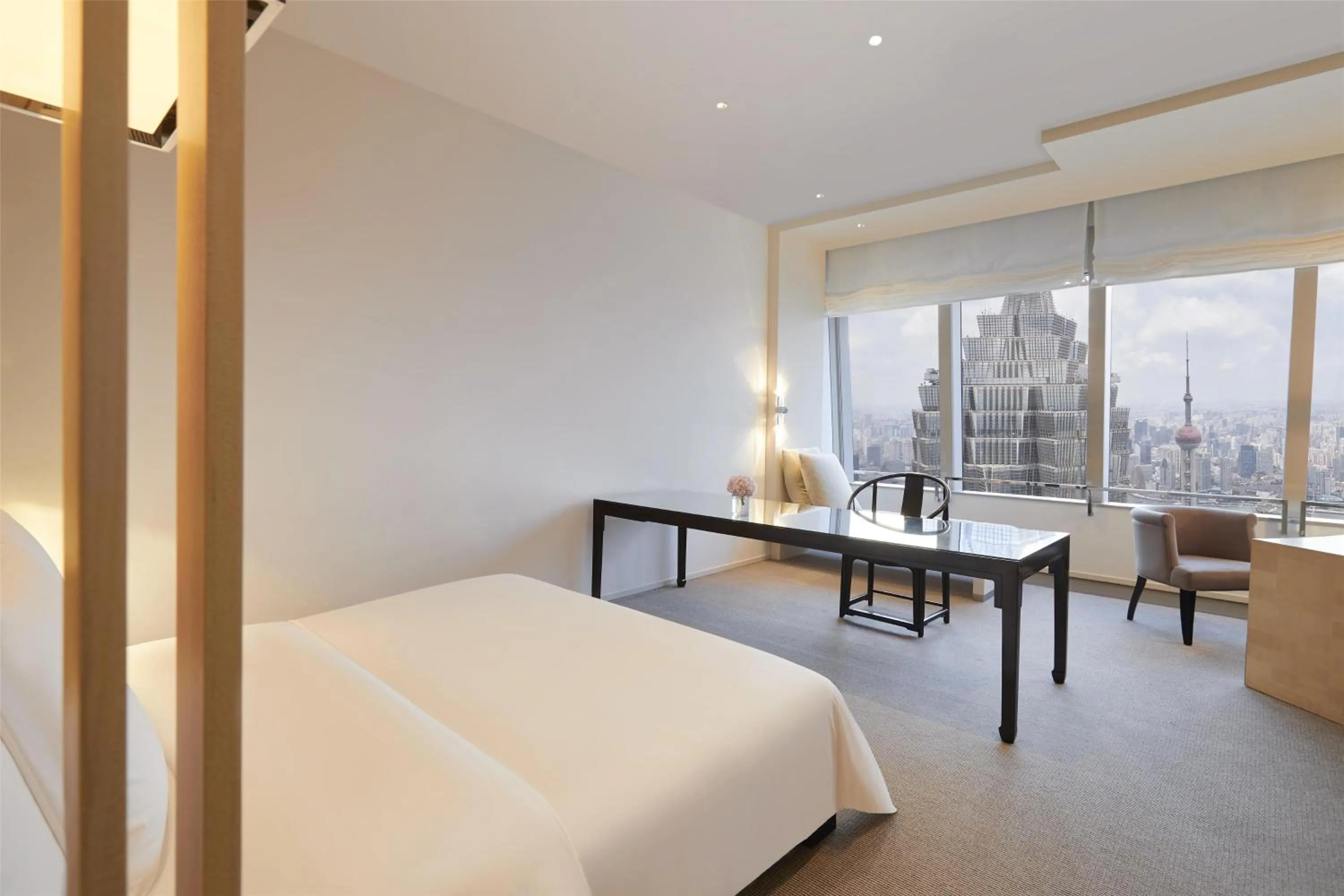 Bedroom, Bed in Park Hyatt Shanghai