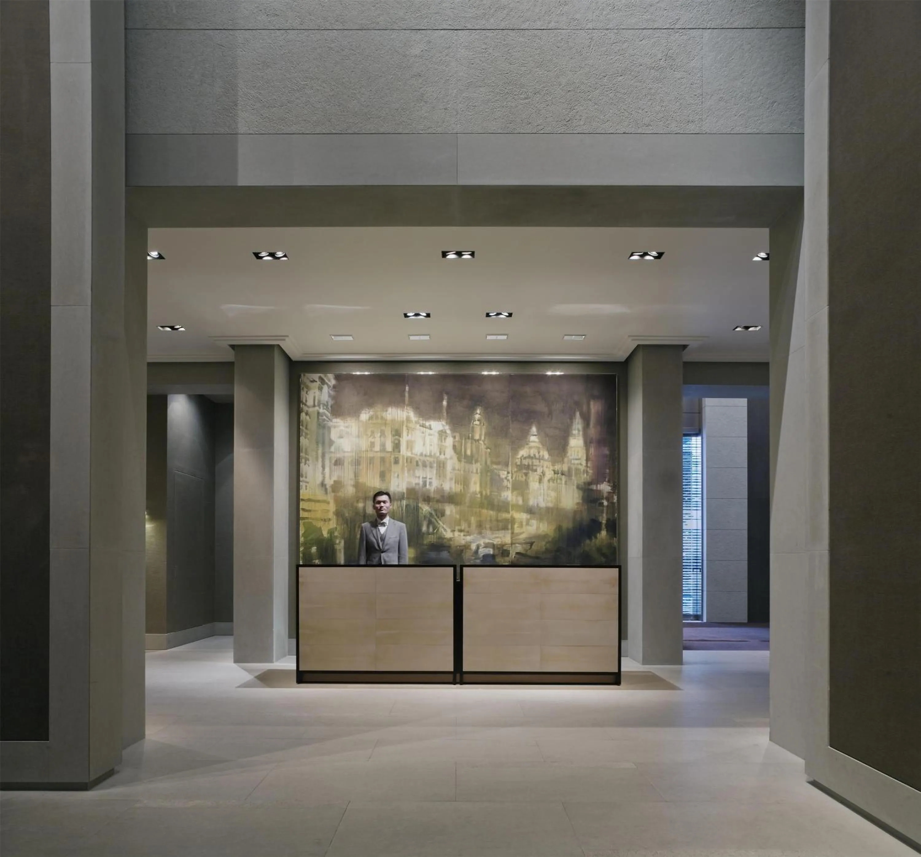 Lobby or reception in Park Hyatt Shanghai