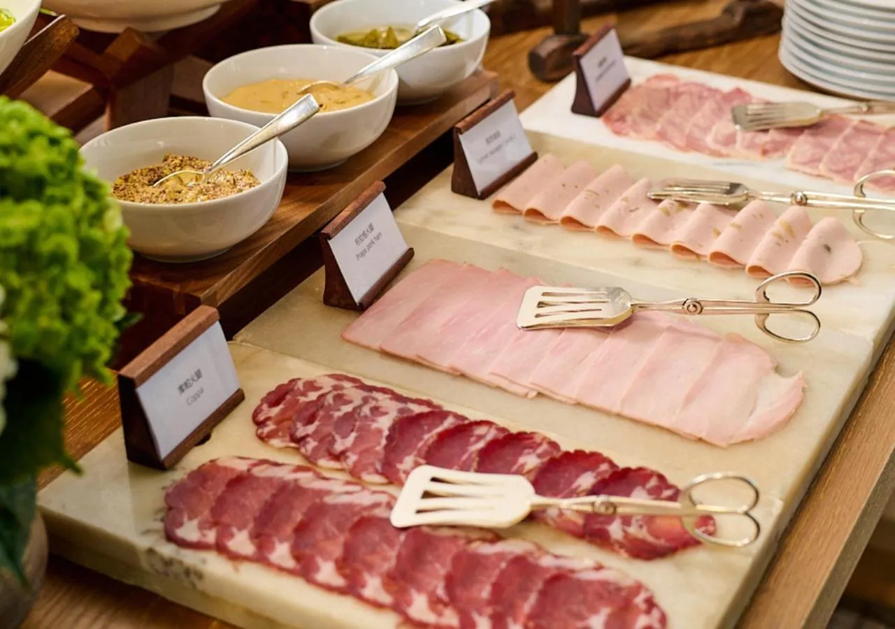 Breakfast in Park Hyatt Shanghai