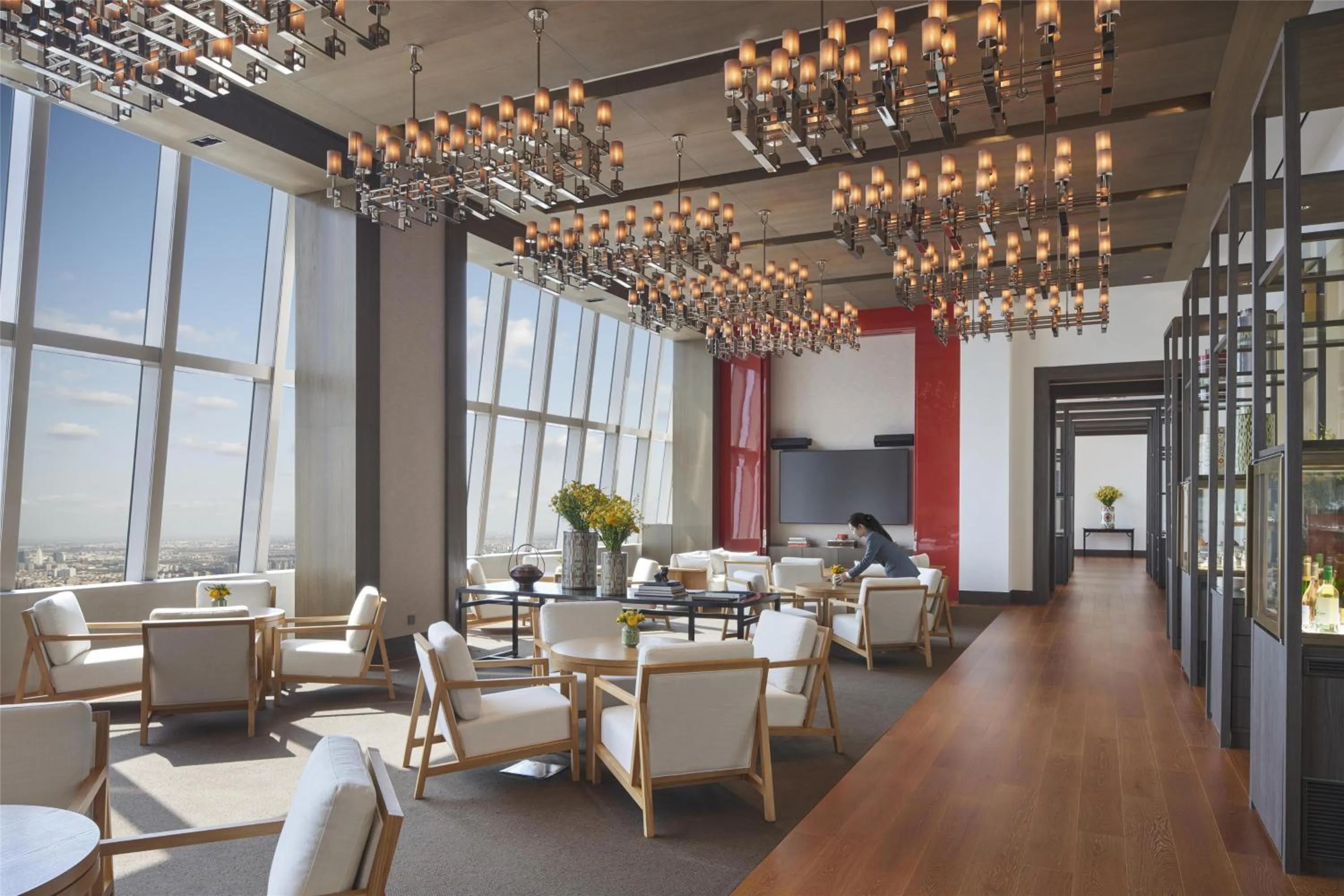 Lounge or bar in Park Hyatt Shanghai