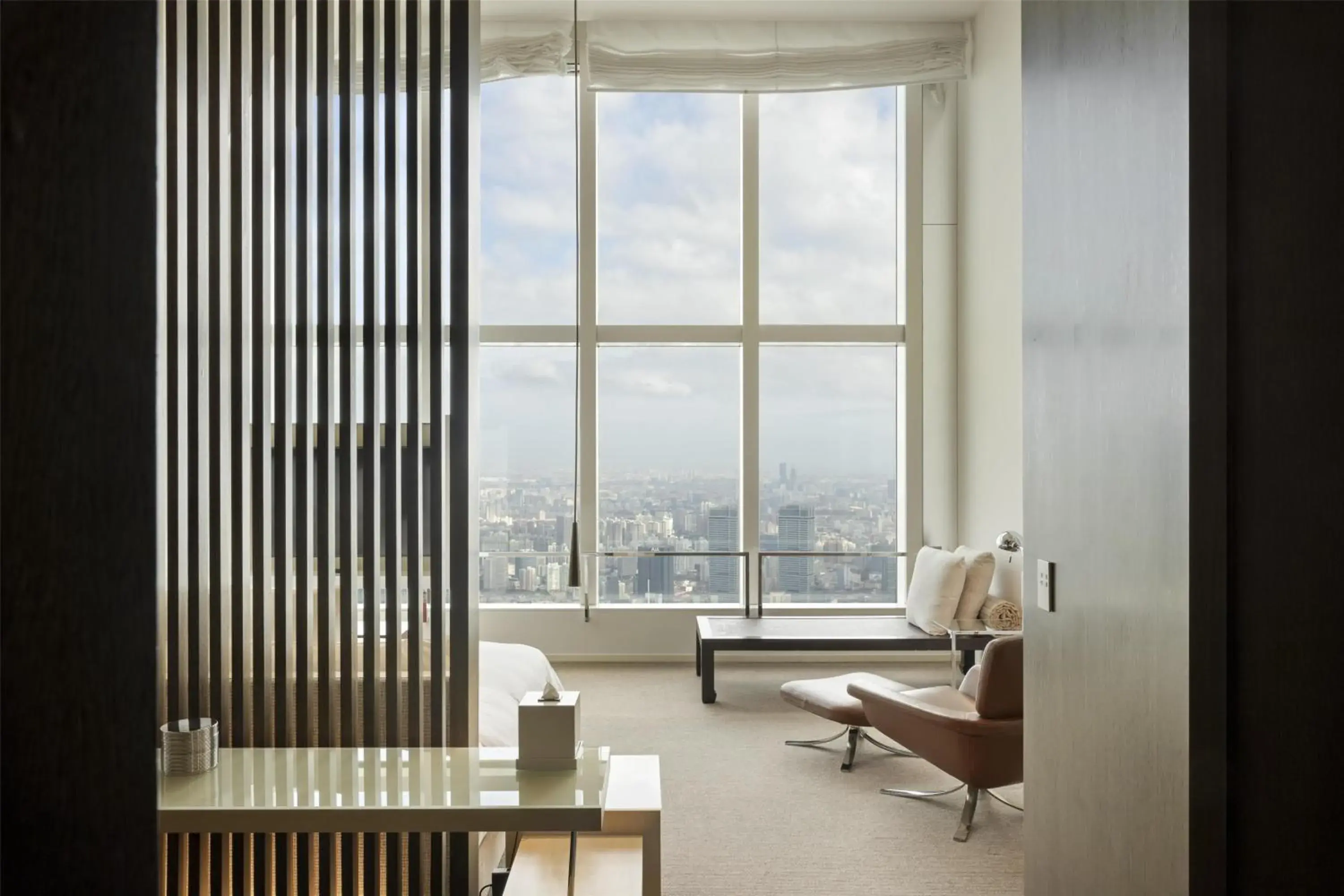 Photo of the whole room in Park Hyatt Shanghai Photo of the whole room in Park Hyatt Shanghai