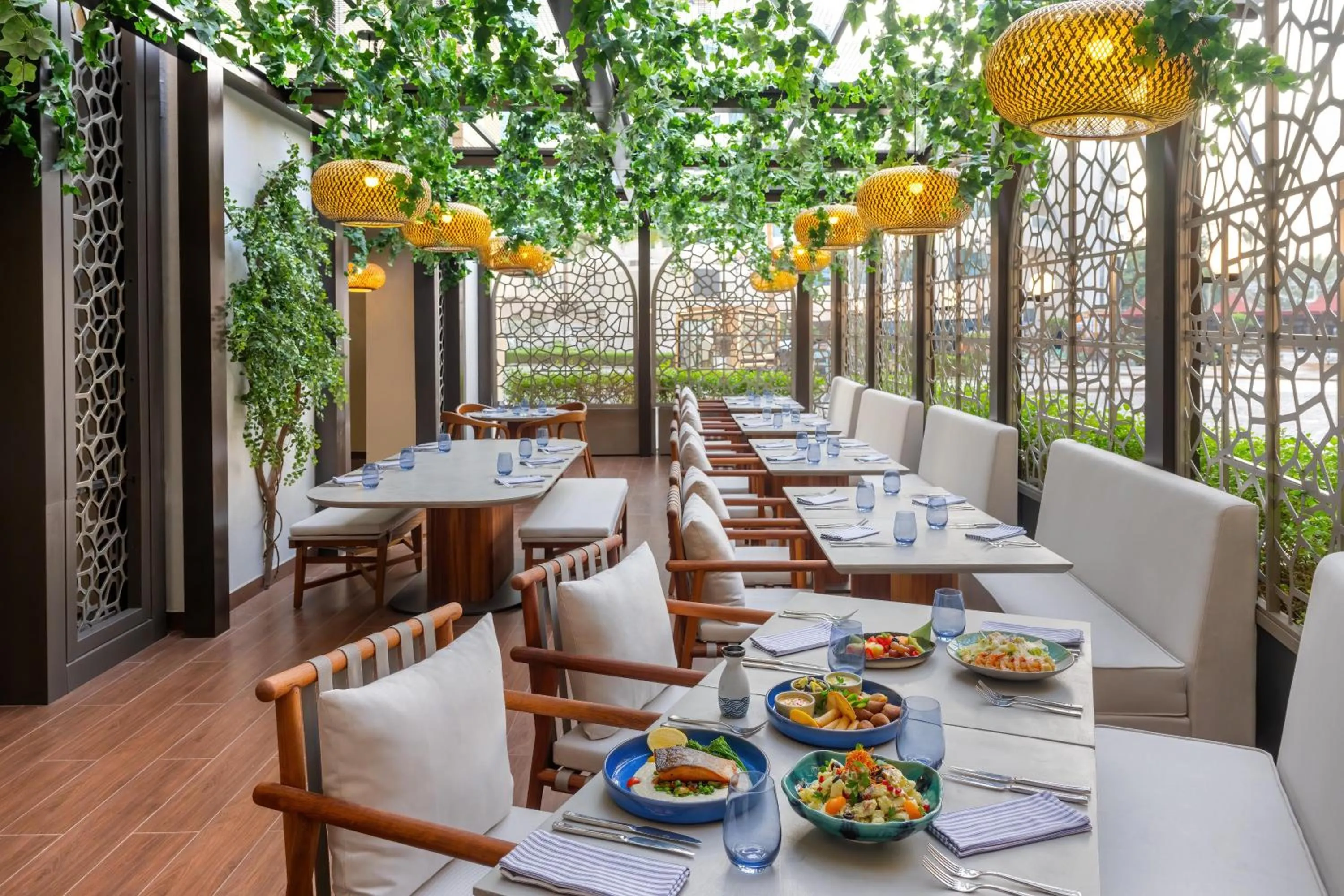 Restaurant/places to eat in JA Ocean View Hotel, Jumeirah Beach Dubai