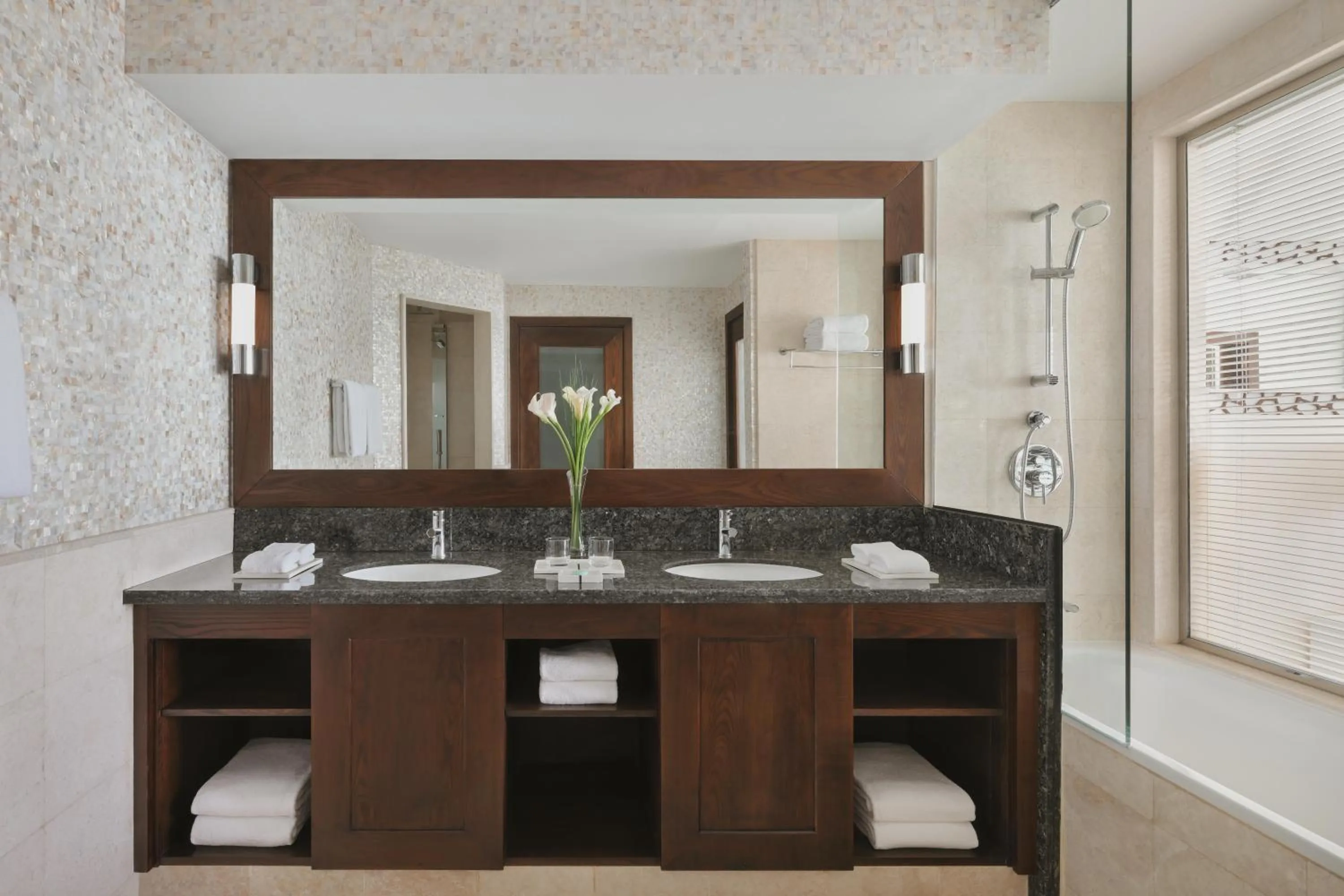 Bathroom in JA Ocean View Hotel, Jumeirah Beach Dubai