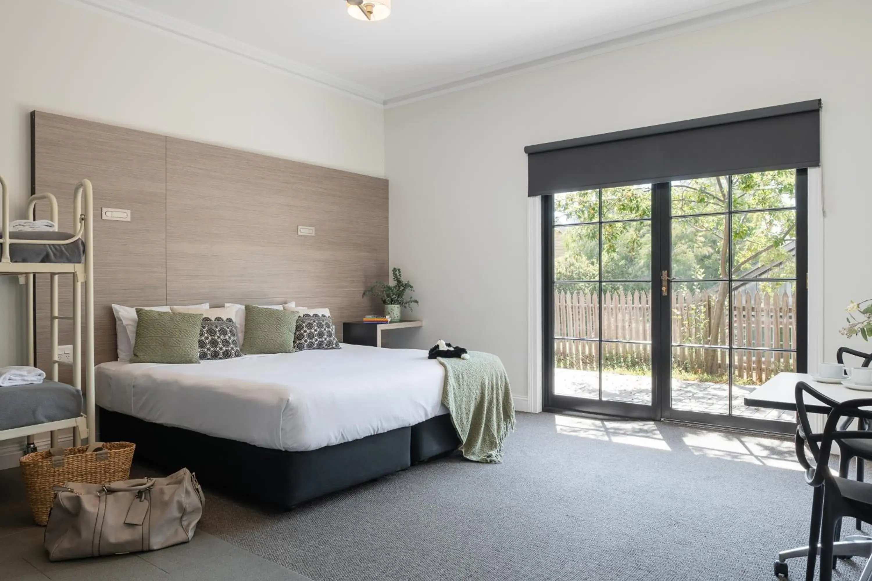 Bed in Sovereign Hill Hotel Bed in Sovereign Hill Hotel