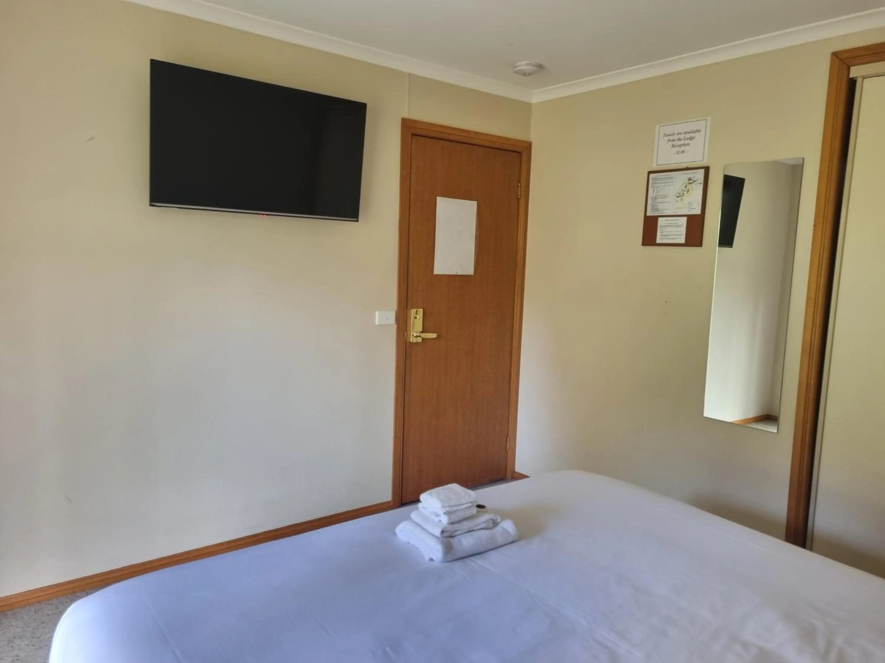 Bed in Sovereign Hill Hotel