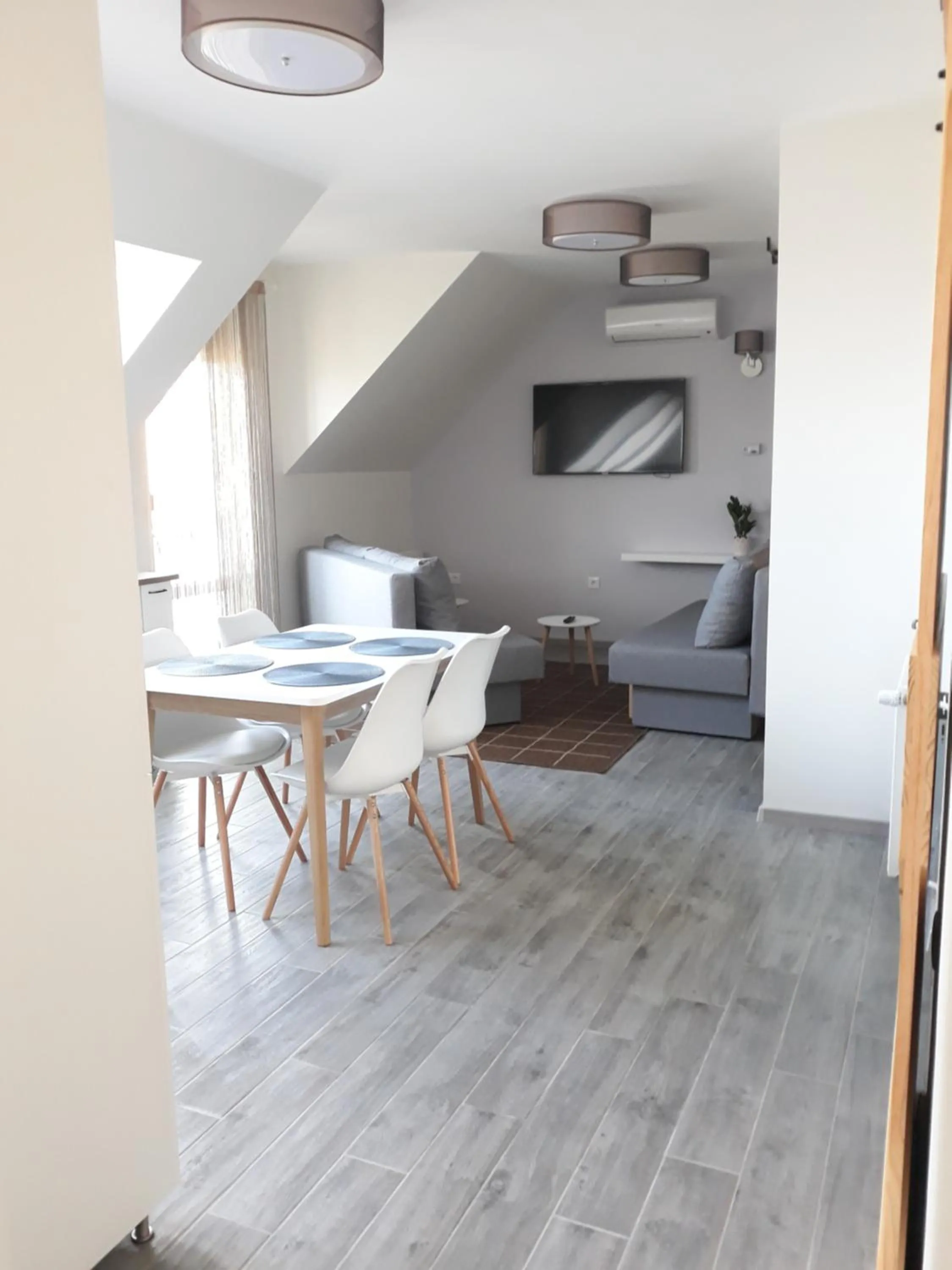 Living room in Cosy Holiday Apartment Keszthely