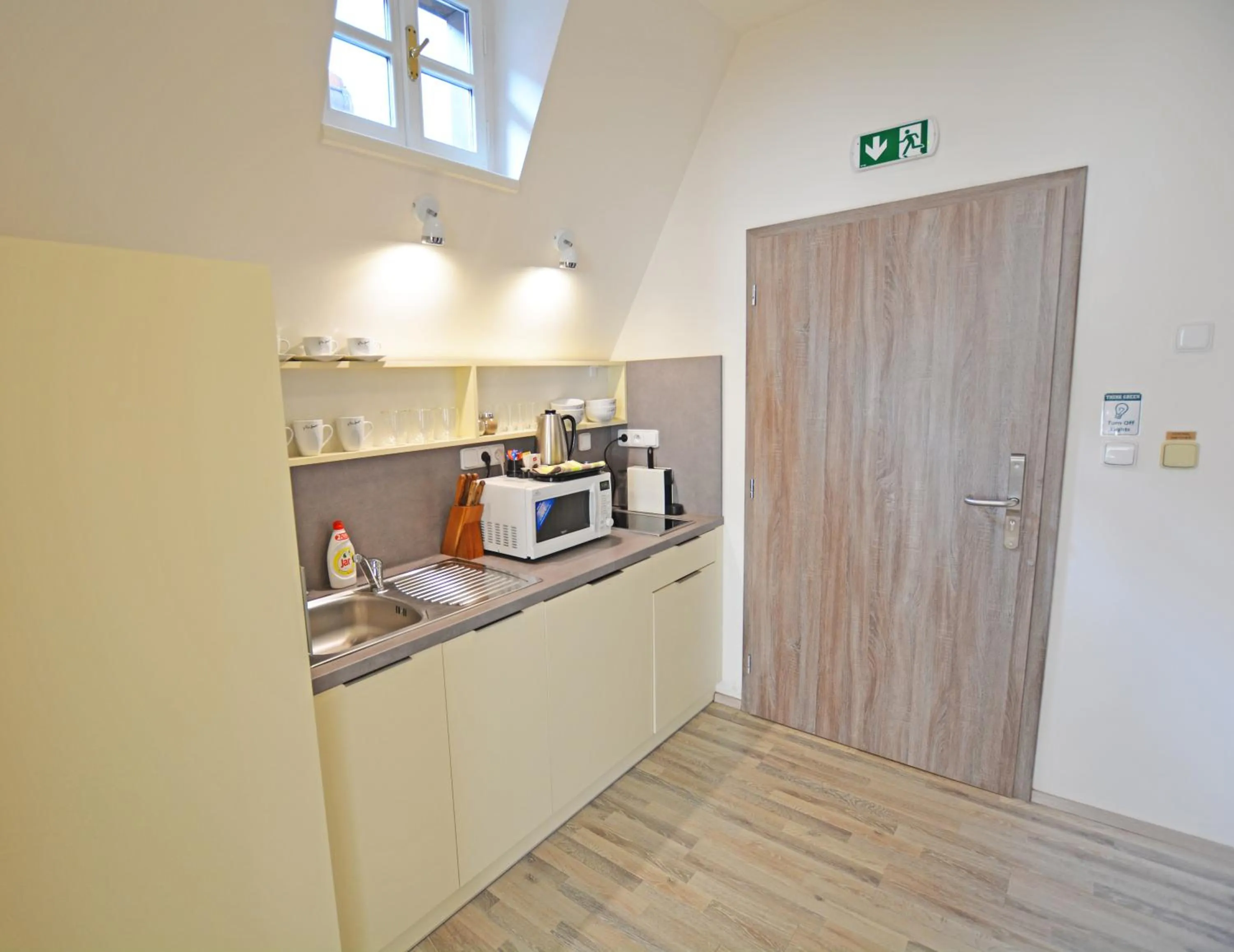 Kitchen or kitchenette in Historic Centre Aparthotel X