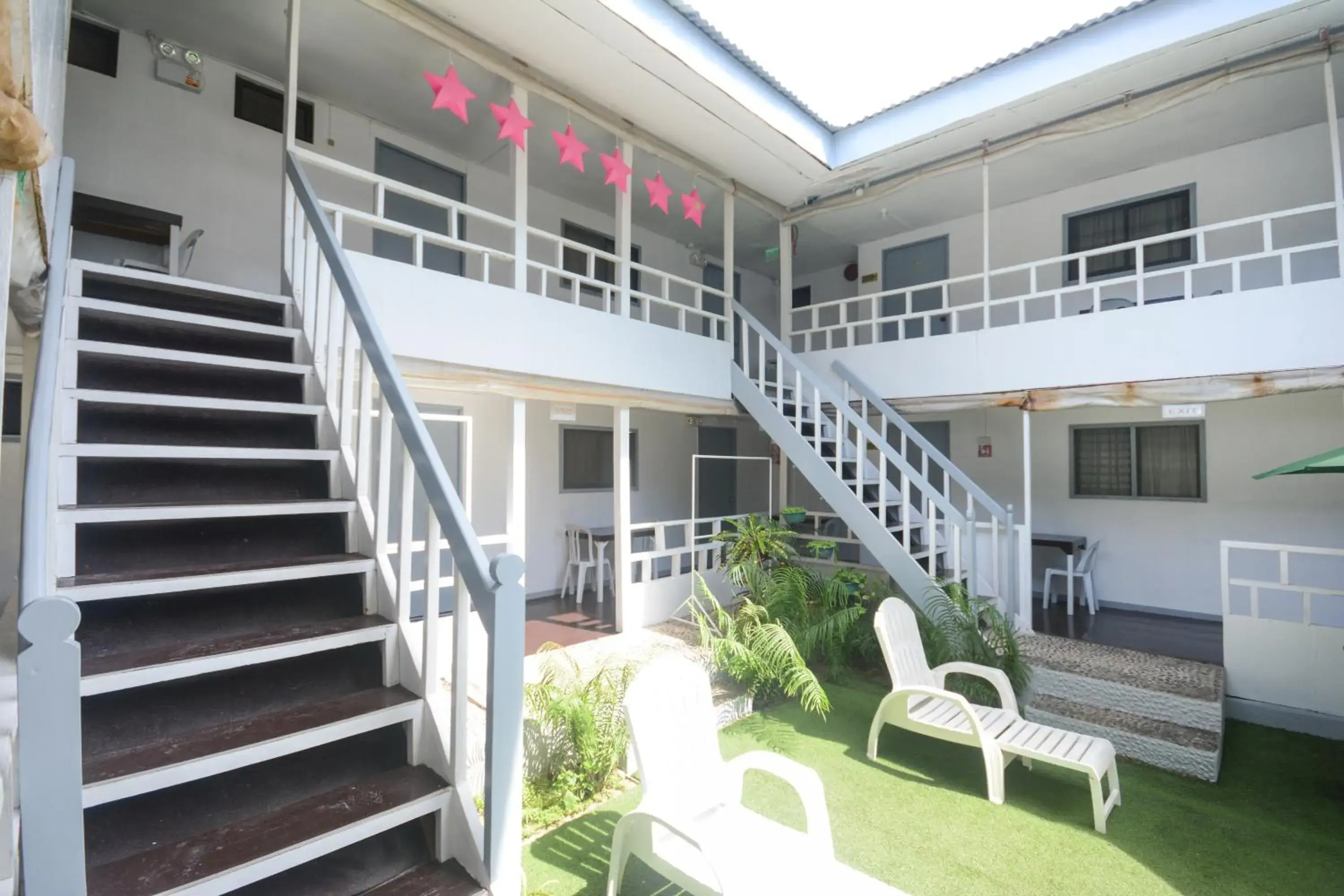 Property building in Boracay Morning Beach Resort Property building in Boracay Morning Beach Resort