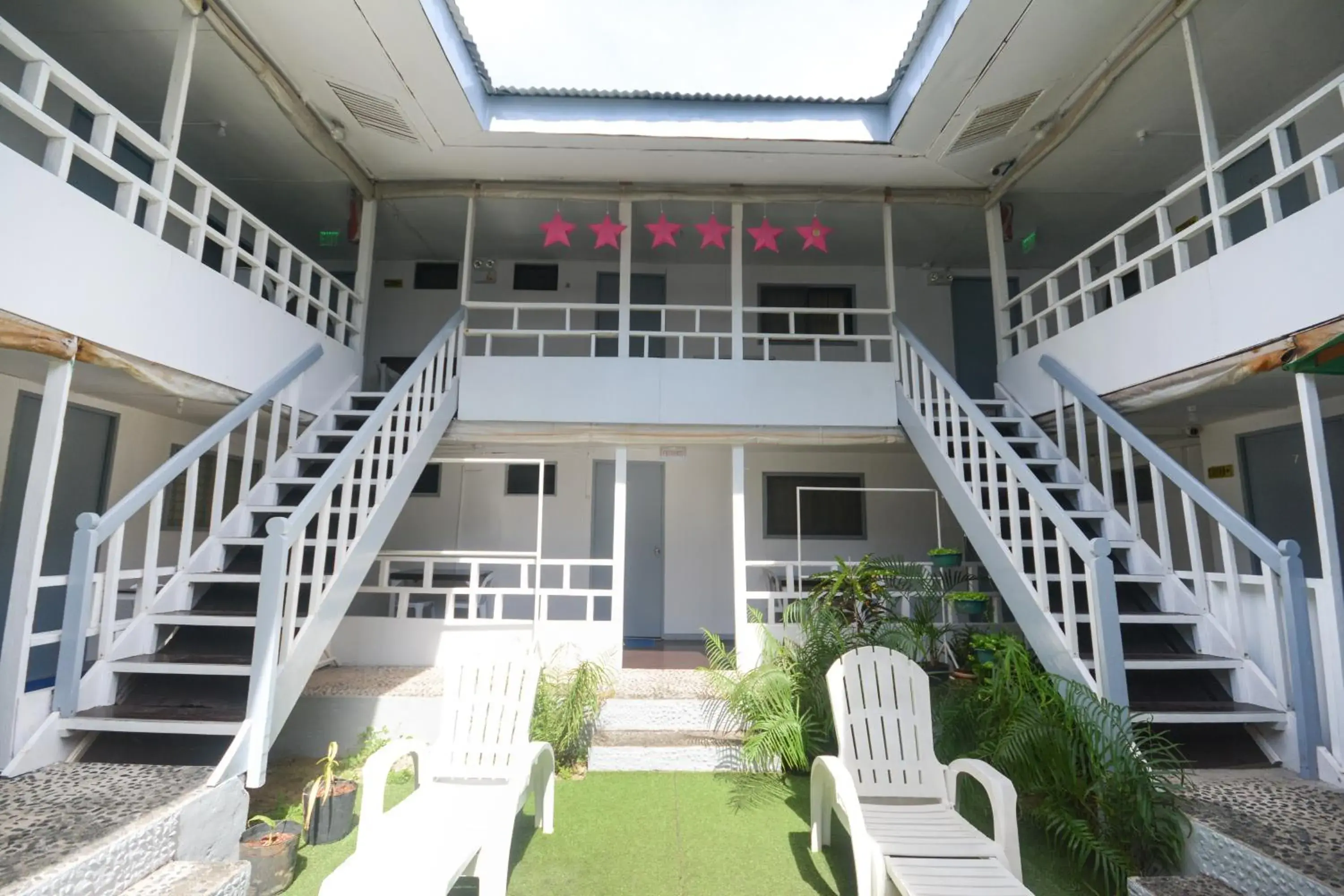 Property building in Boracay Morning Beach Resort Property building in Boracay Morning Beach Resort