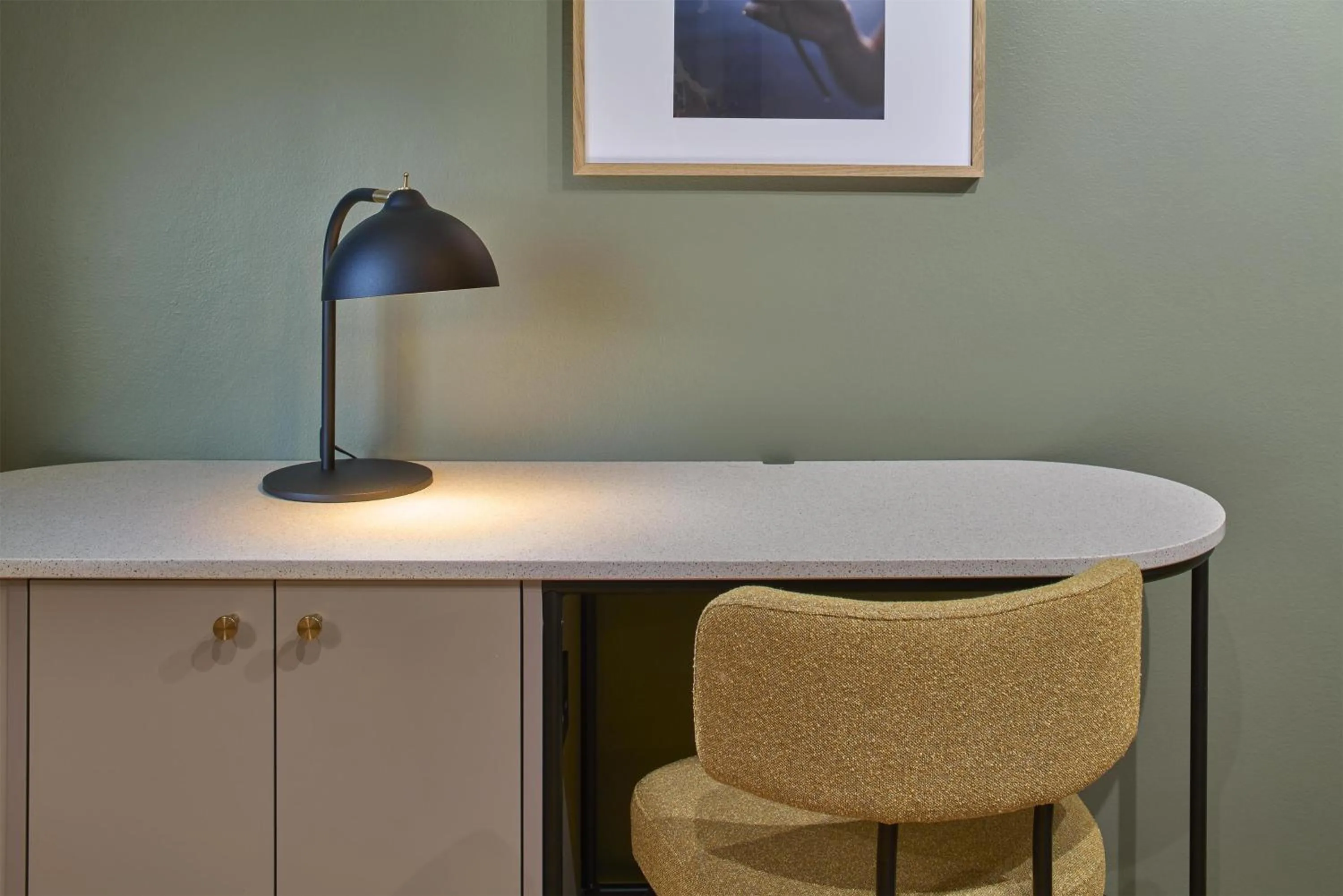 Bedroom in Scandic Europa