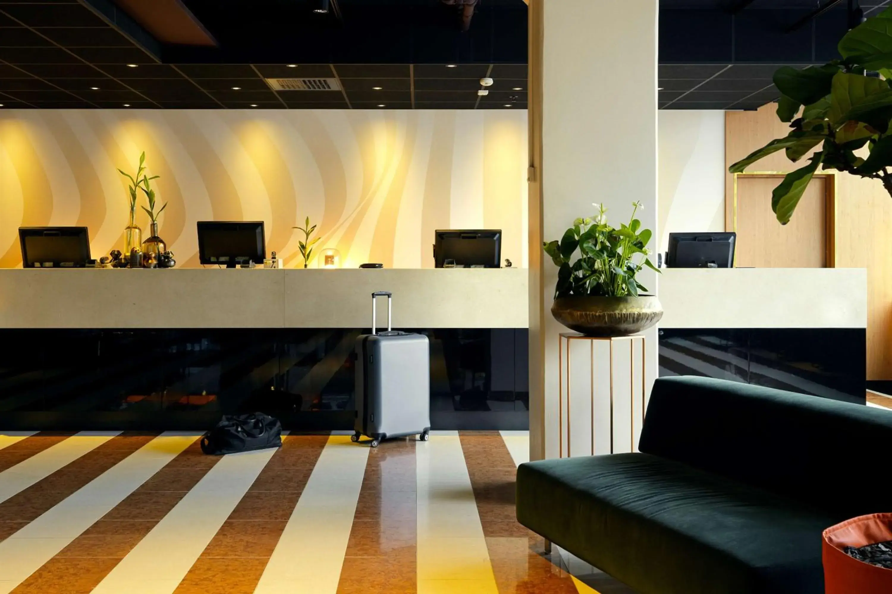 Lobby or reception in Scandic Europa Lobby or reception in Scandic Europa