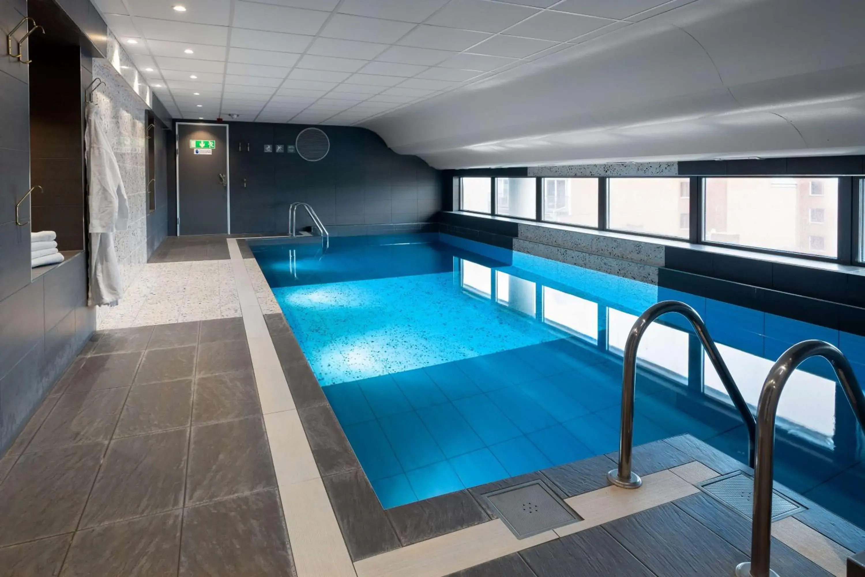 Pool view in Scandic Europa Pool view in Scandic Europa