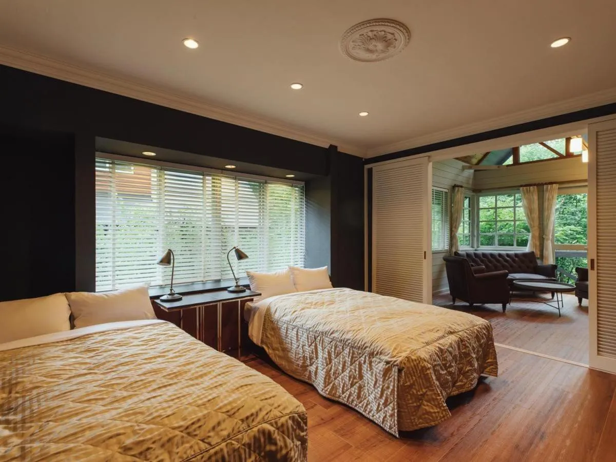 Photo of the whole room, Bed in Izumigo AMBIENT Yatsugatake Cottage