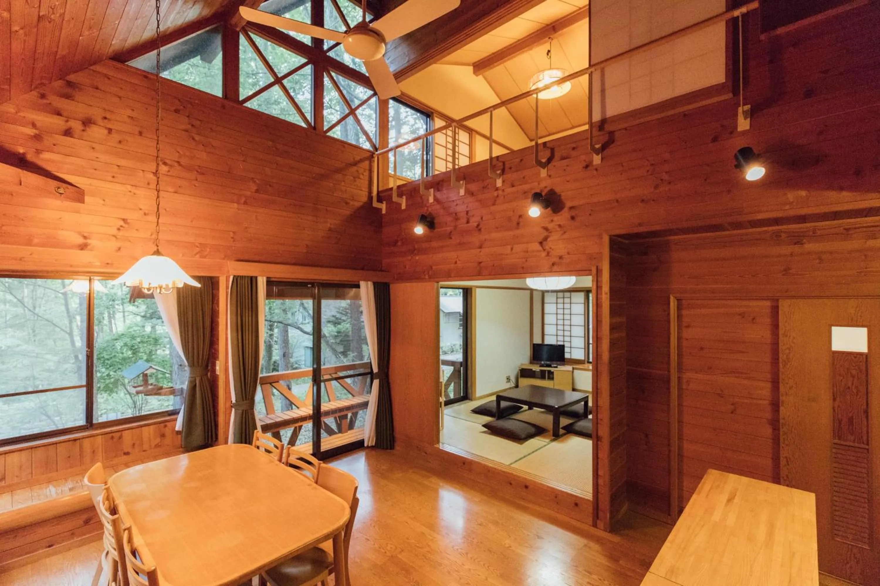 Living room in Izumigo AMBIENT Yatsugatake Cottage