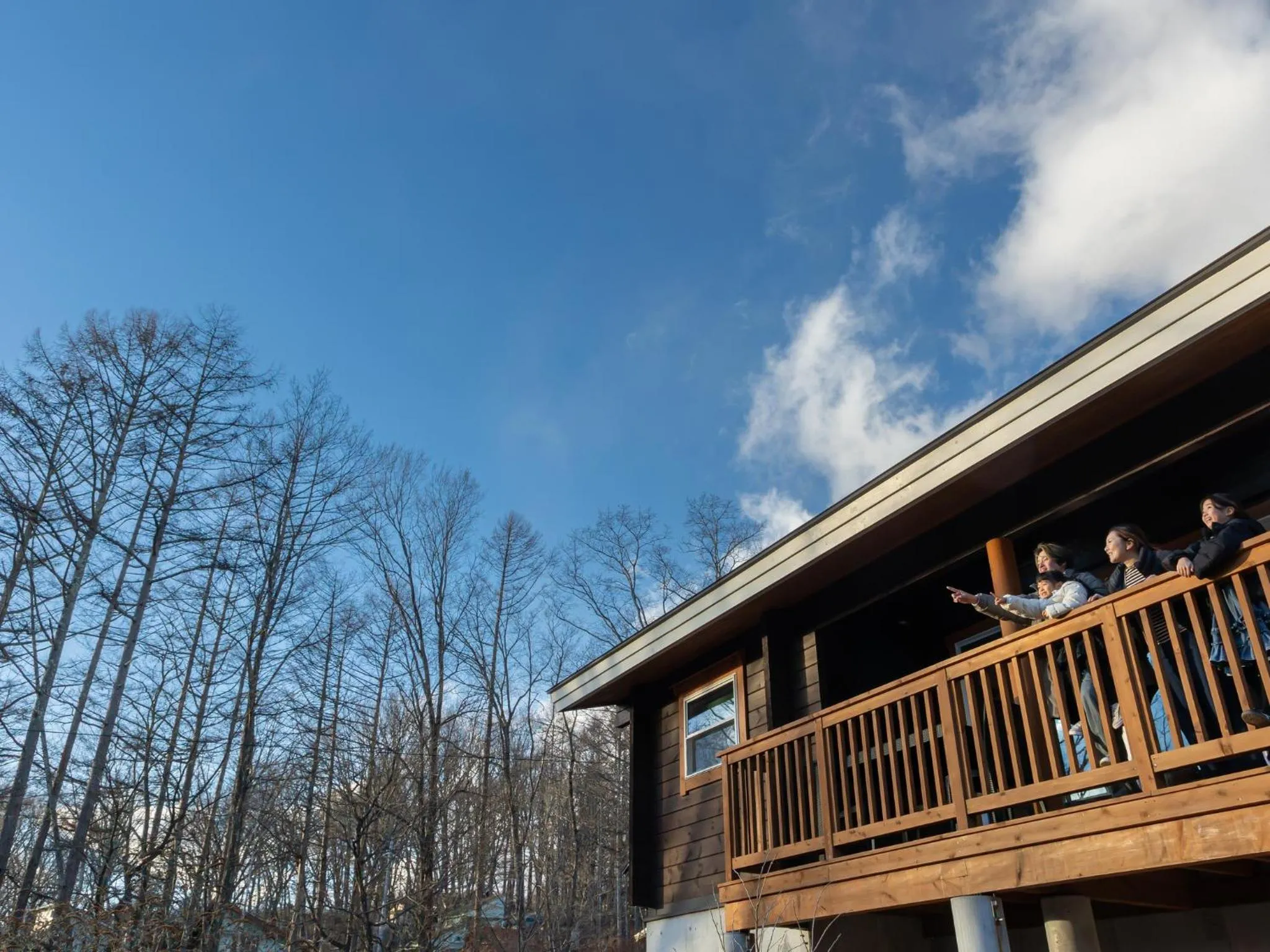 View (from property/room) in Izumigo AMBIENT Yatsugatake Cottage