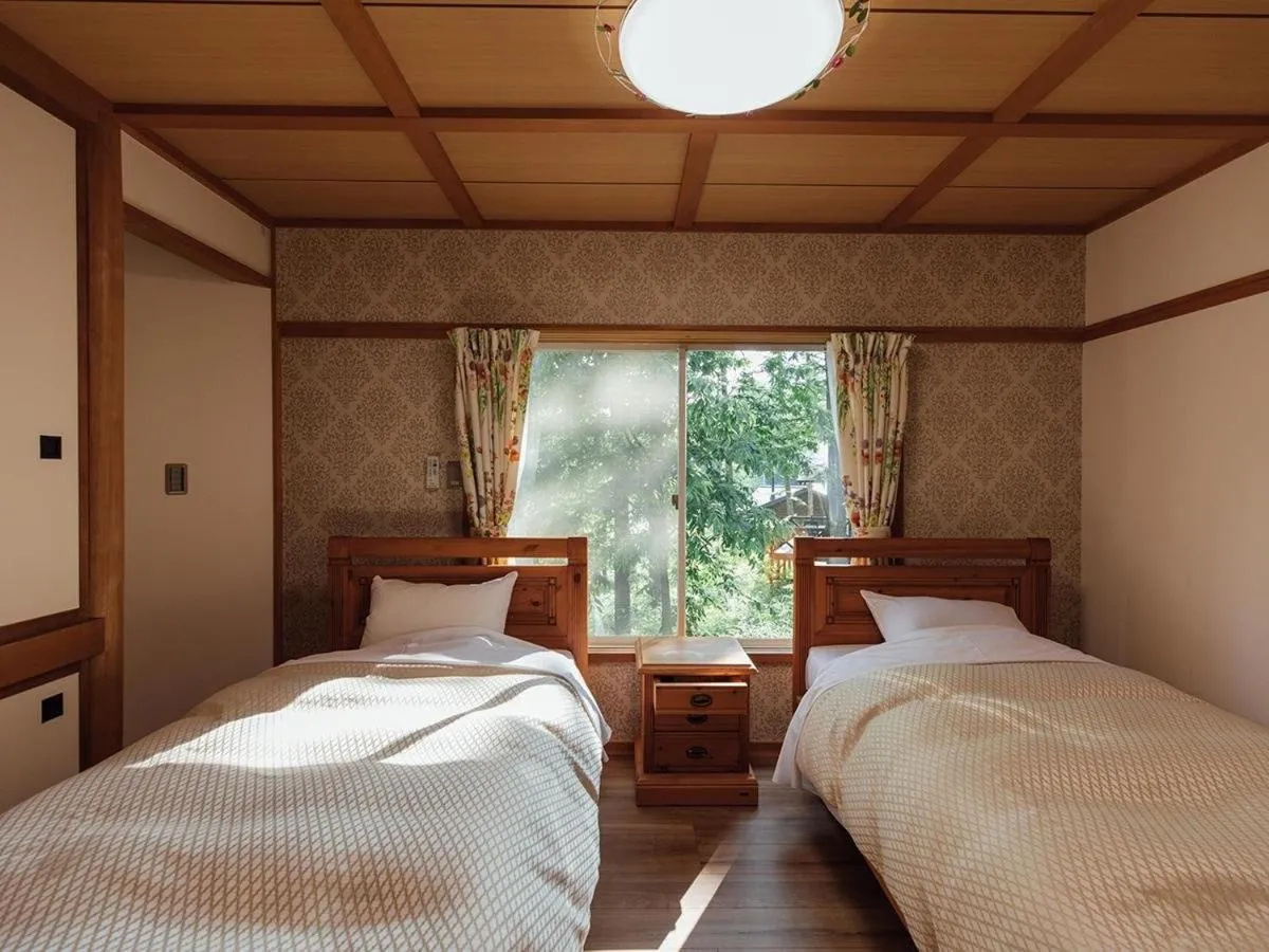 Photo of the whole room, Bed in Izumigo AMBIENT Yatsugatake Cottage