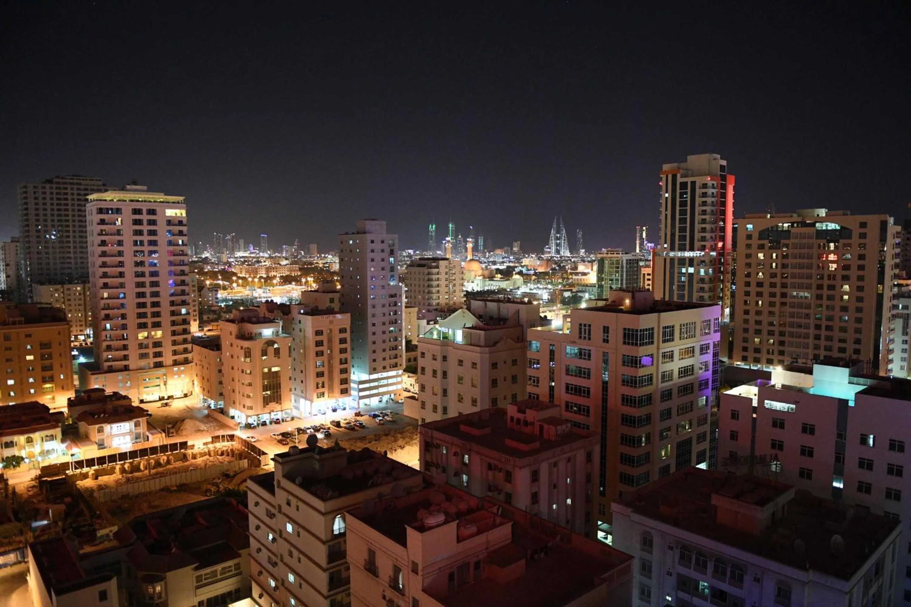 Bird's eye view in Juffair Gate Hotel
